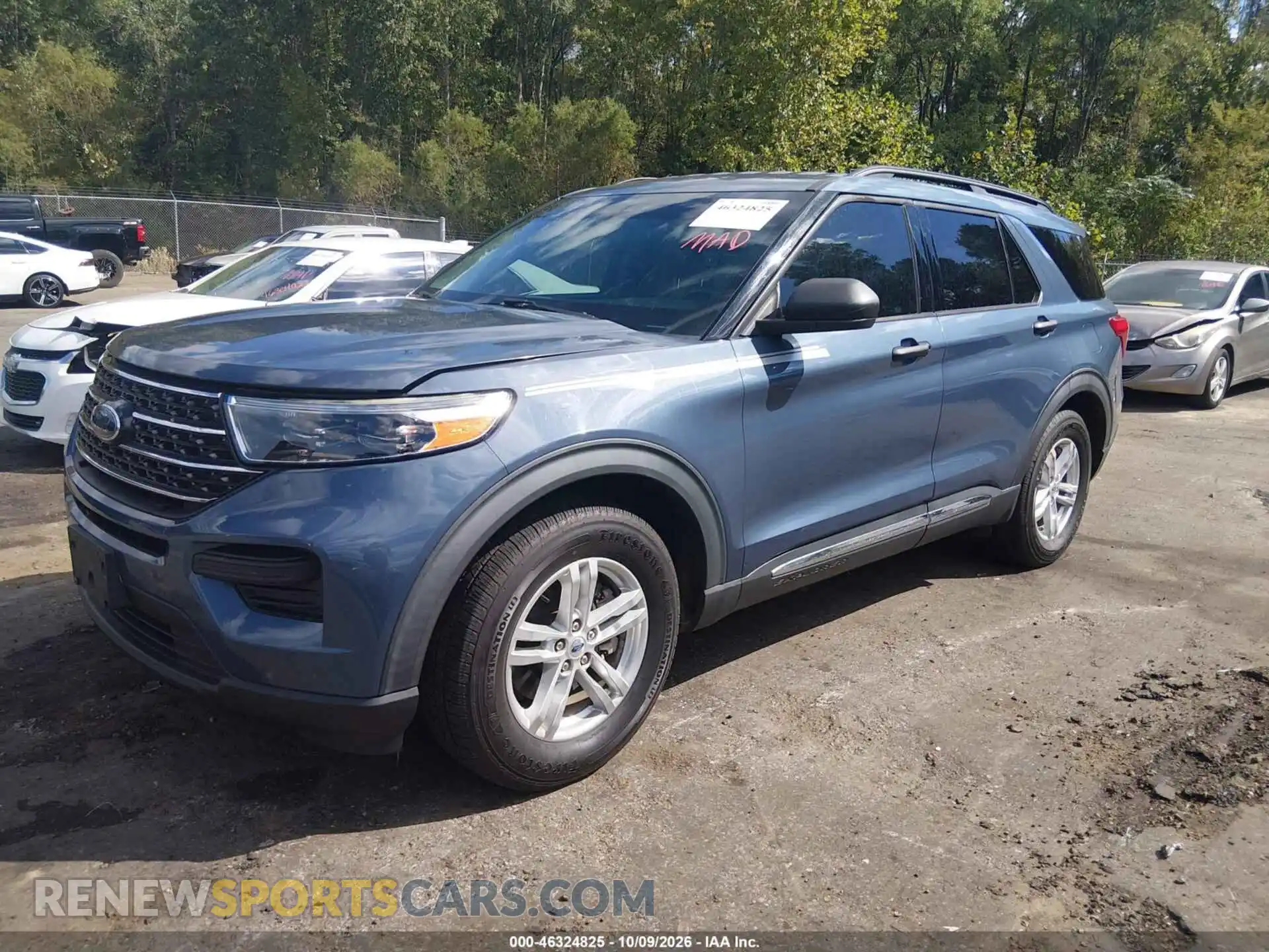 2 fotografías del automóvil dañado 1FMSK7DH5MGB40436 FORD EXPLORER 2021
