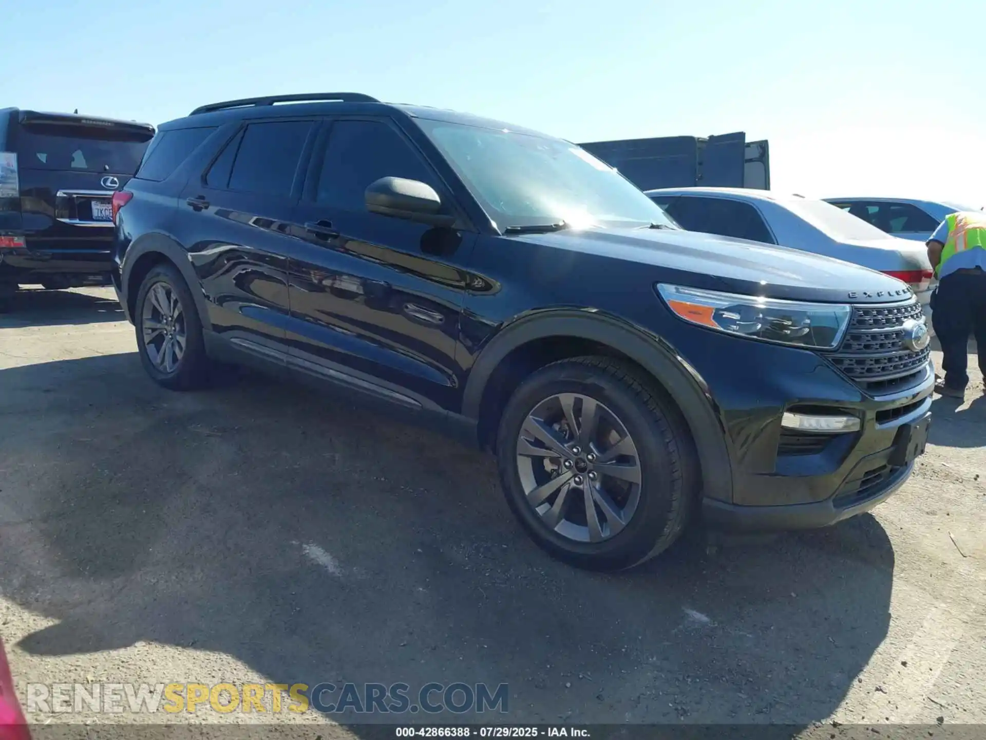 1 Photograph of a damaged car 1FMSK7DH5MGB61206 FORD EXPLORER 2021