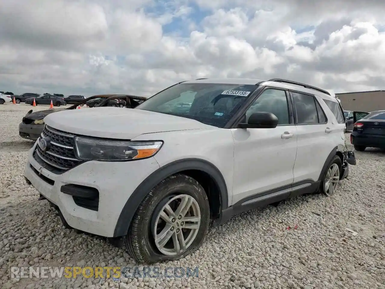 1 Photograph of a damaged car 1FMSK7DH5MGB67720 FORD EXPLORER 2021