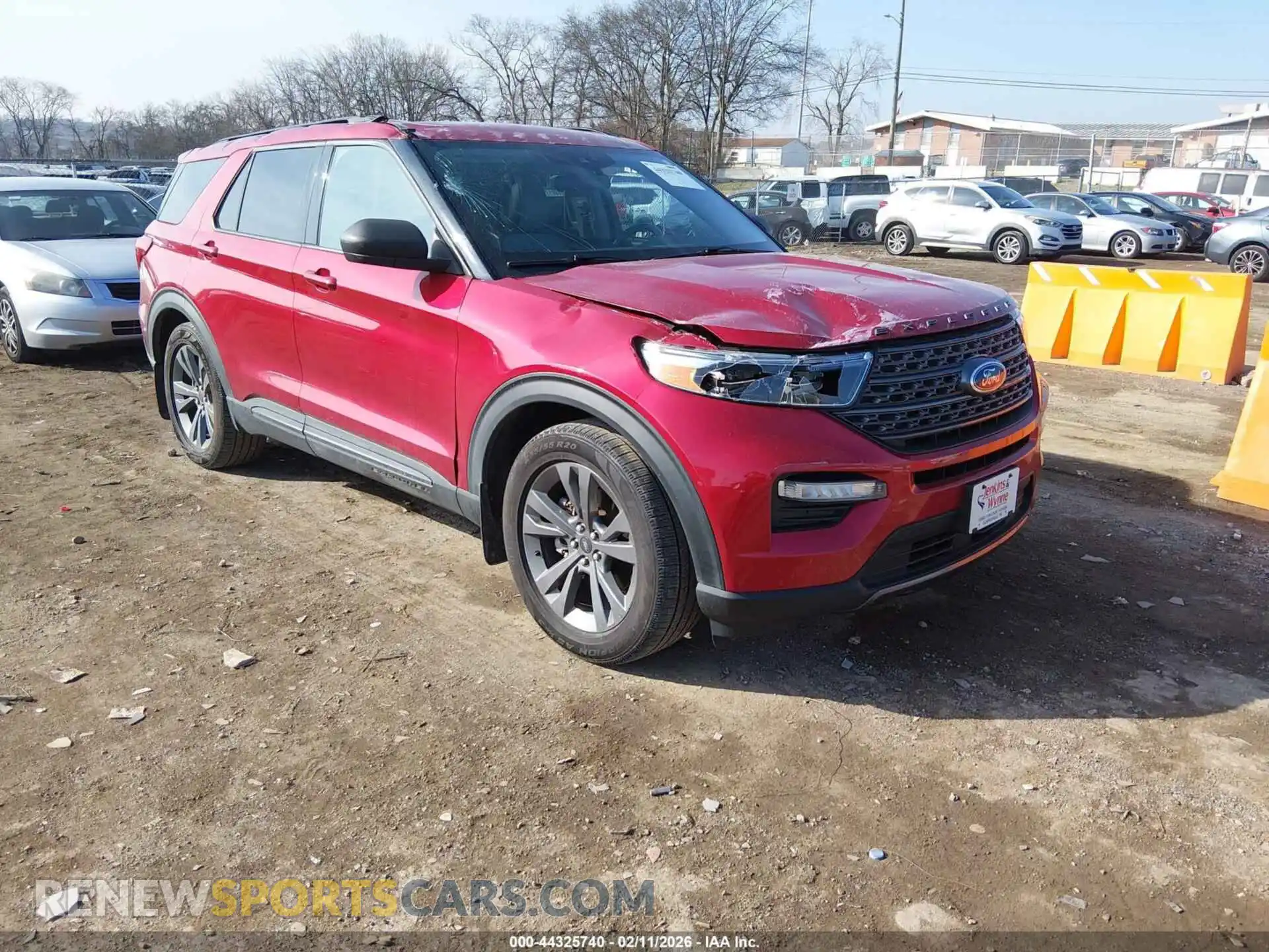 1 Photograph of a damaged car 1FMSK7DH5MGB92990 FORD EXPLORER 2021