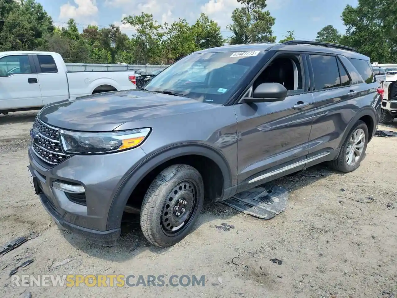 1 Photograph of a damaged car 1FMSK7DH5MGC10047 FORD EXPLORER 2021