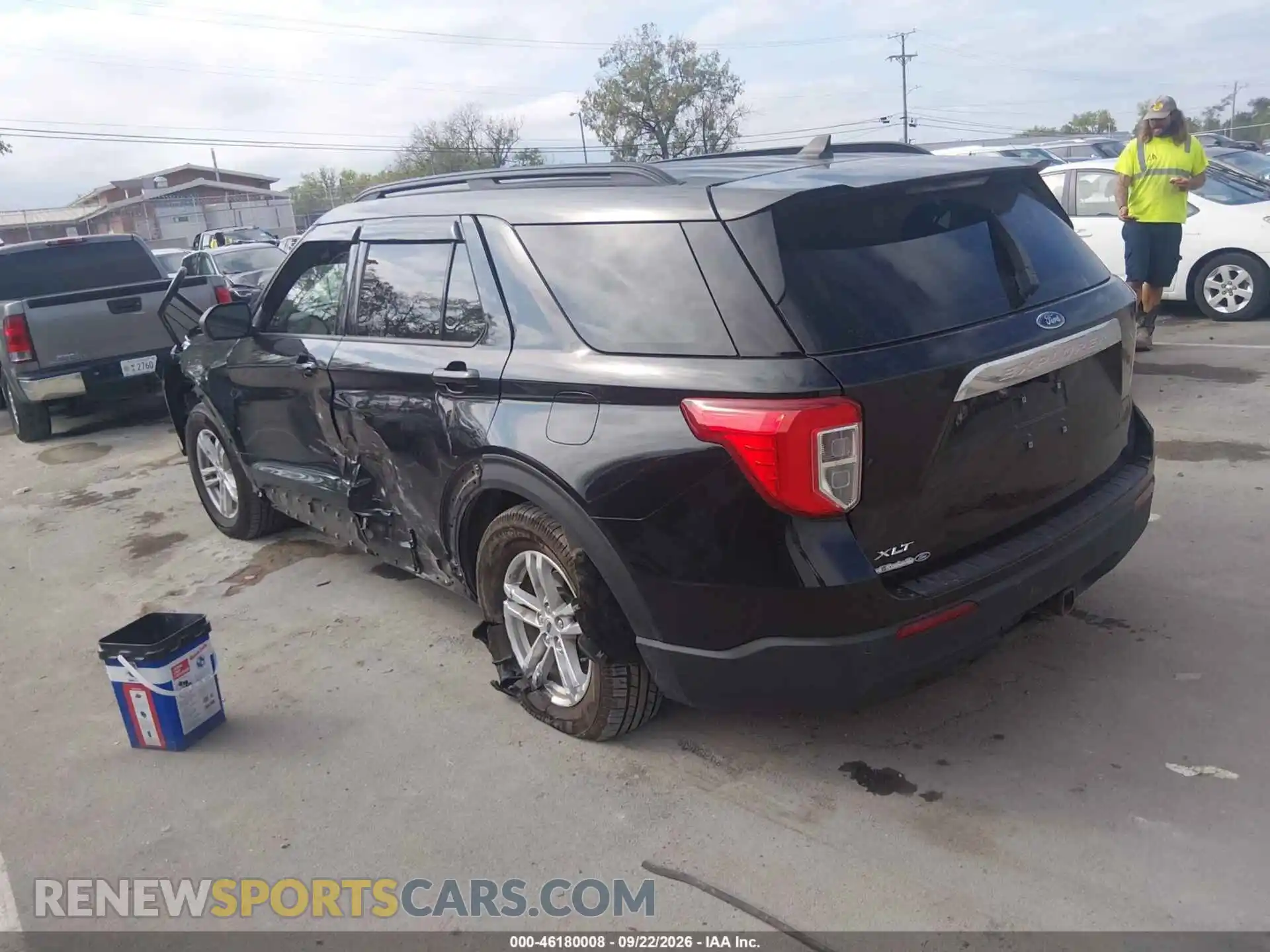 3 Photograph of a damaged car 1FMSK7DH5MGC26703 FORD EXPLORER 2021