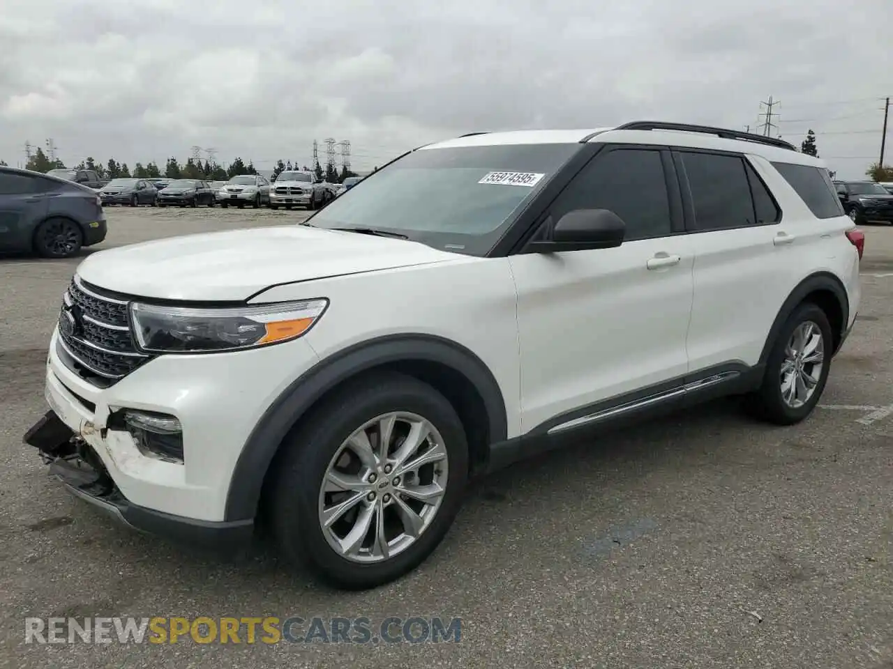 1 Photograph of a damaged car 1FMSK7DH6MGA31631 FORD EXPLORER 2021