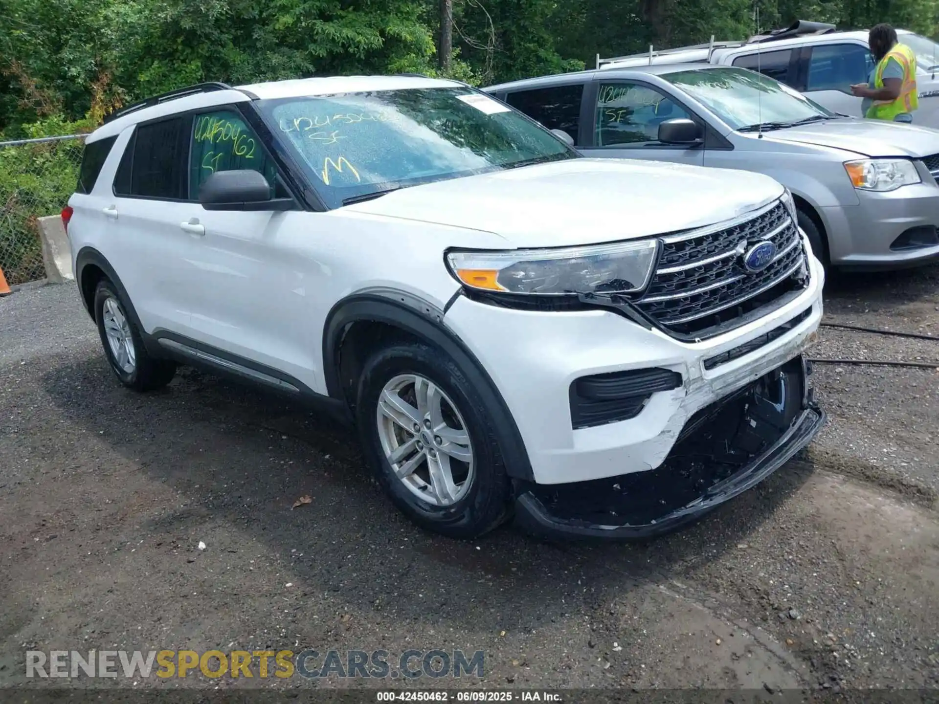 1 Photograph of a damaged car 1FMSK7DH6MGA57422 FORD EXPLORER 2021