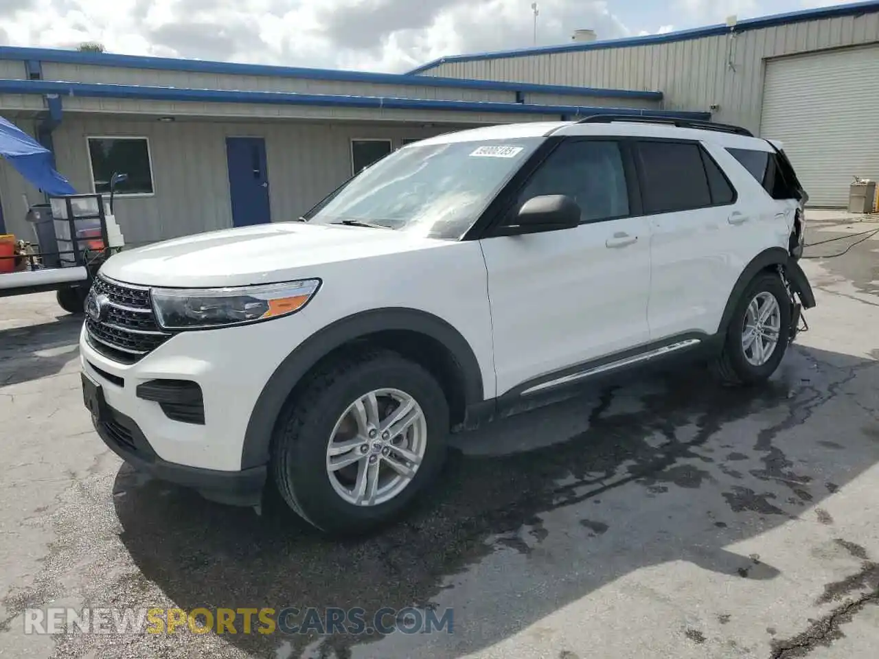 1 Photograph of a damaged car 1FMSK7DH6MGB40347 FORD EXPLORER 2021
