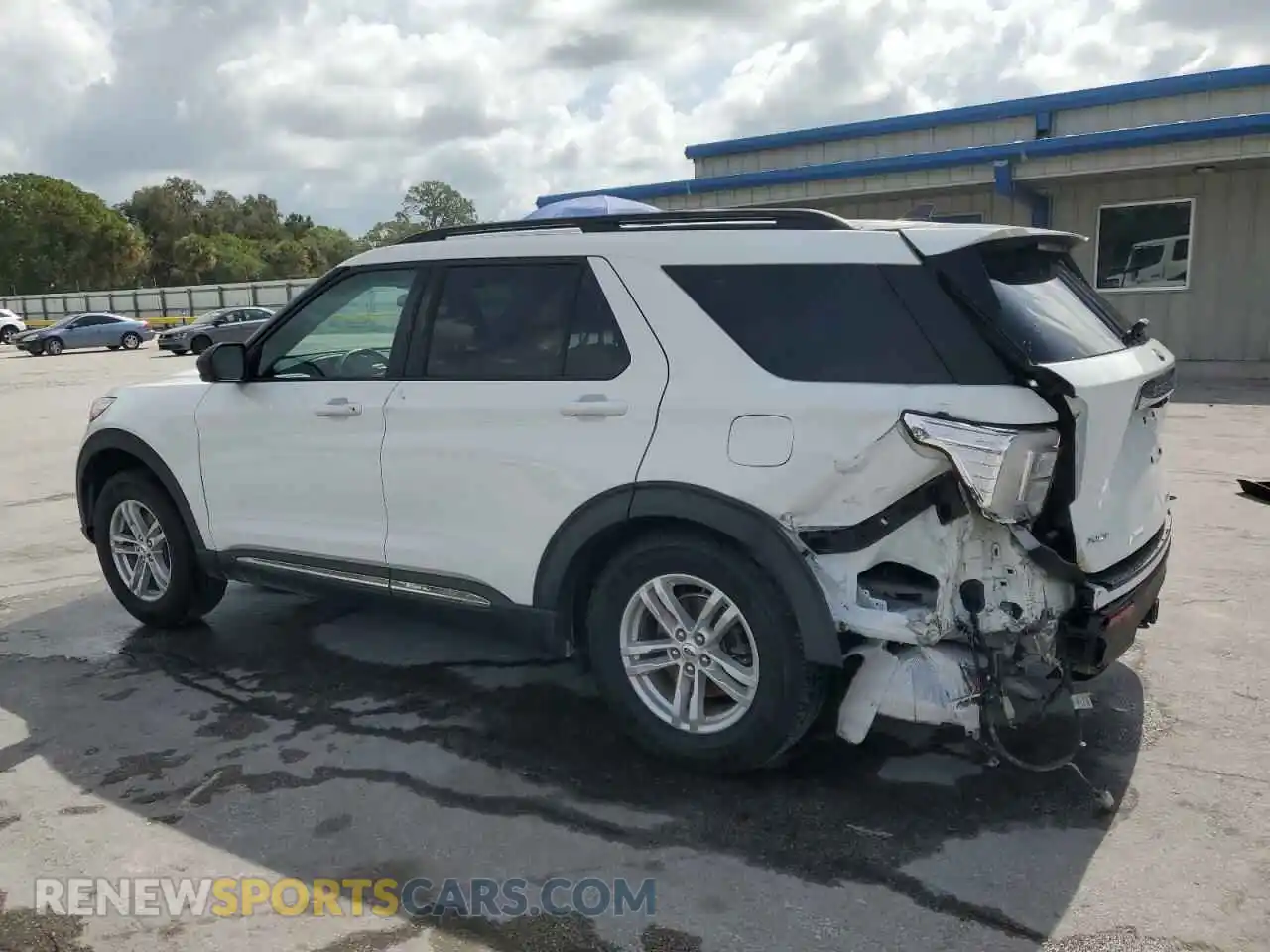 2 Photograph of a damaged car 1FMSK7DH6MGB40347 FORD EXPLORER 2021