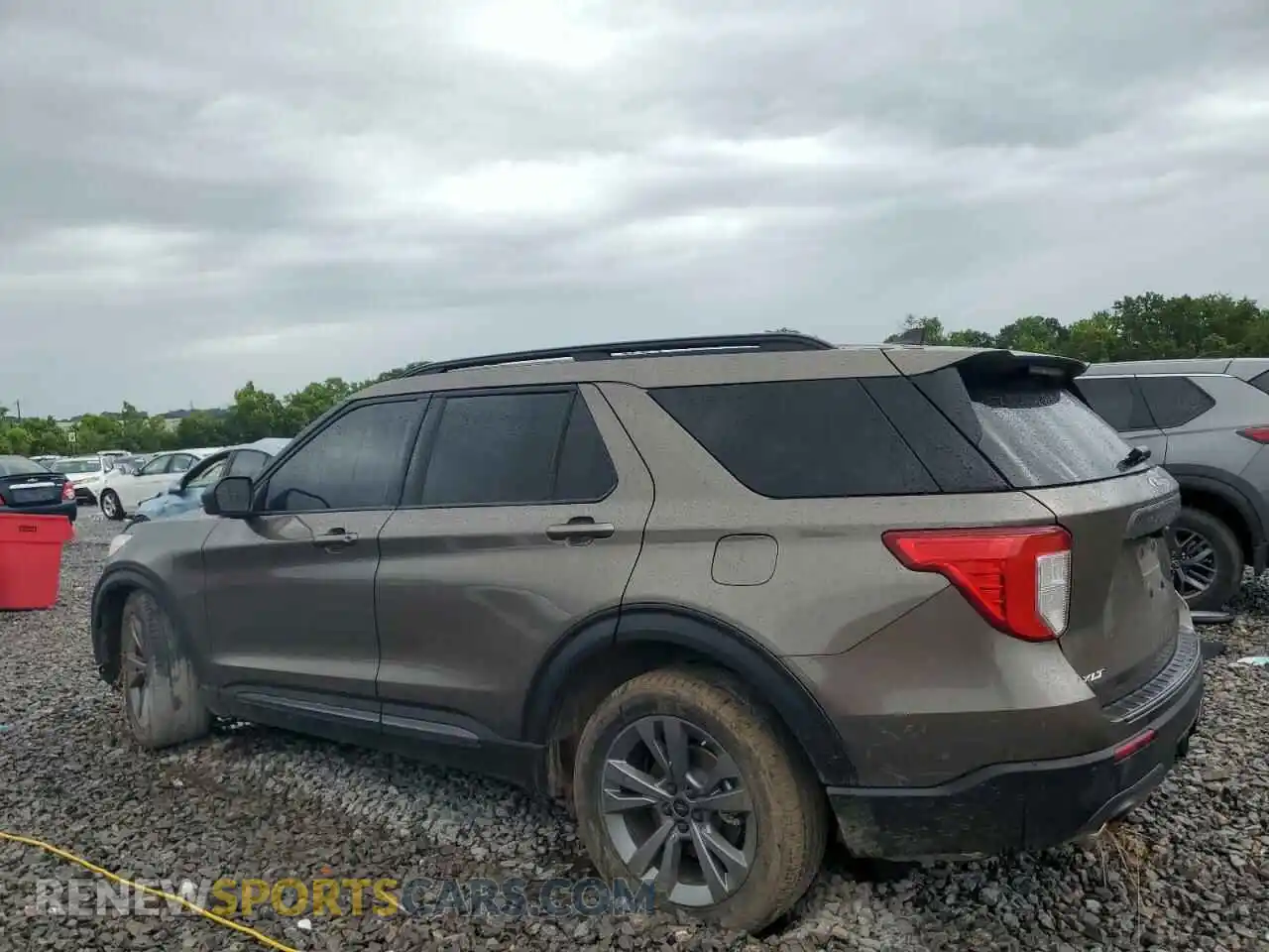 2 Photograph of a damaged car 1FMSK7DH6MGB86423 FORD EXPLORER 2021