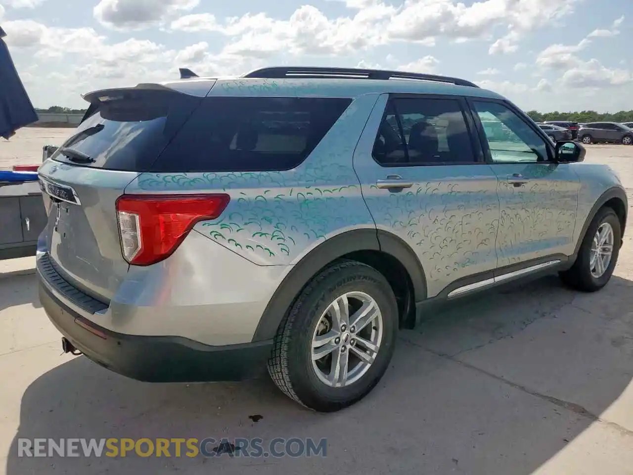 3 fotografías del automóvil dañado 1FMSK7DH6MGC37922 FORD EXPLORER 2021