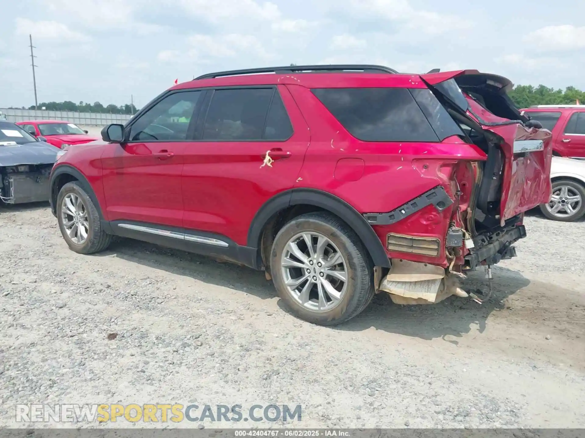 3 Photograph of a damaged car 1FMSK7DH6MGC44949 FORD EXPLORER 2021