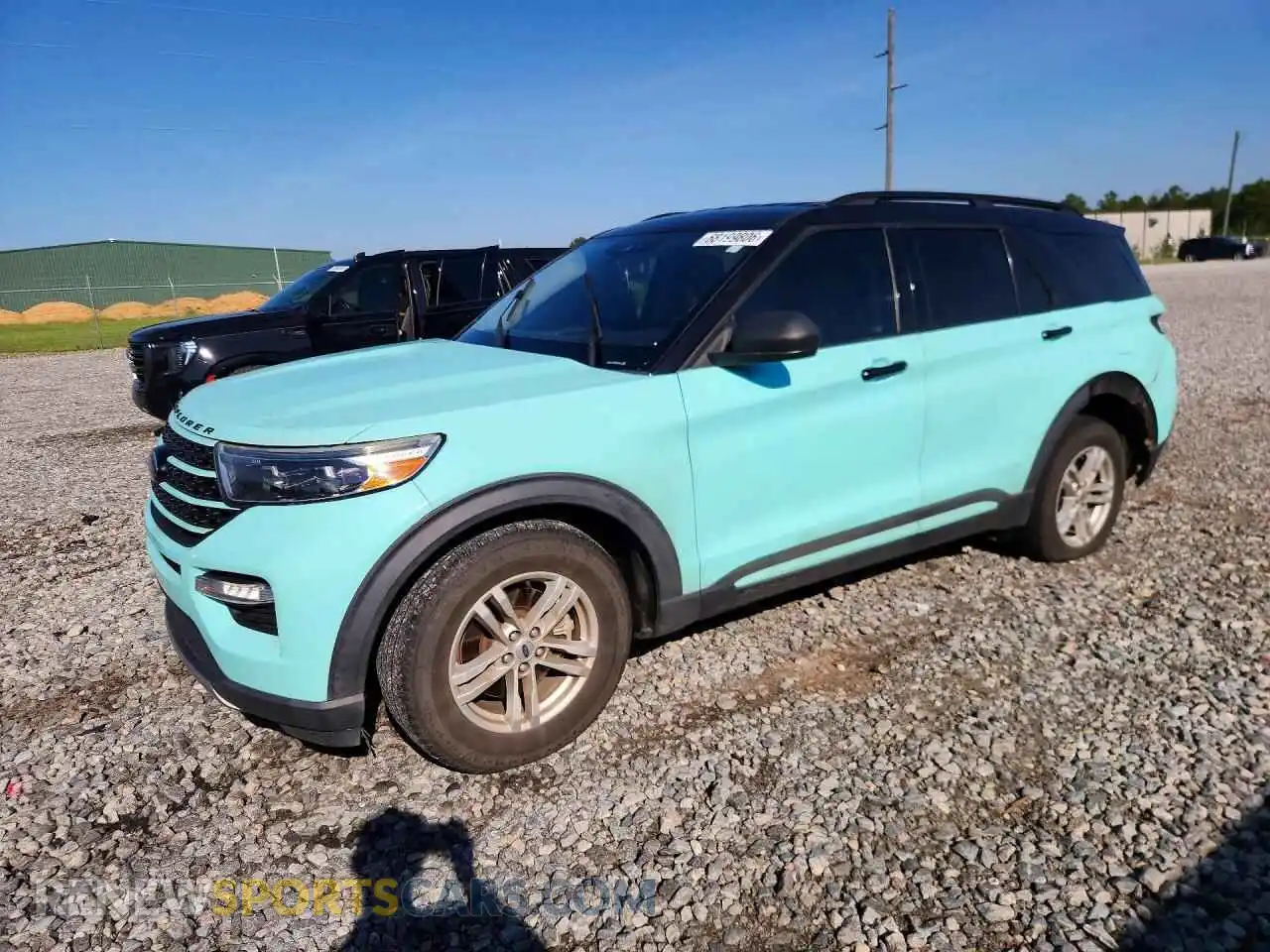 1 Photograph of a damaged car 1FMSK7DH7MGA01862 FORD EXPLORER 2021