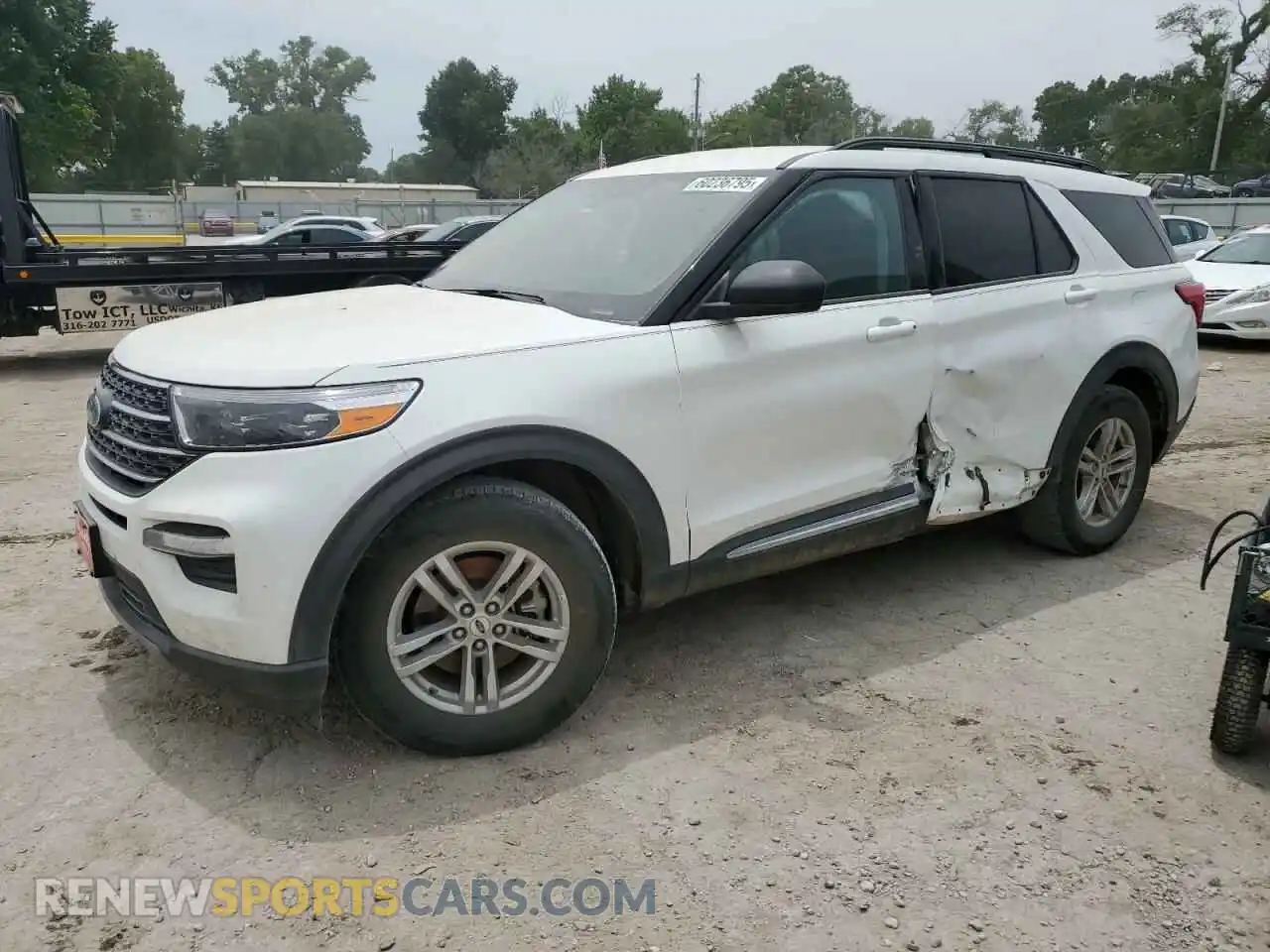 1 Photograph of a damaged car 1FMSK7DH7MGA40029 FORD EXPLORER 2021