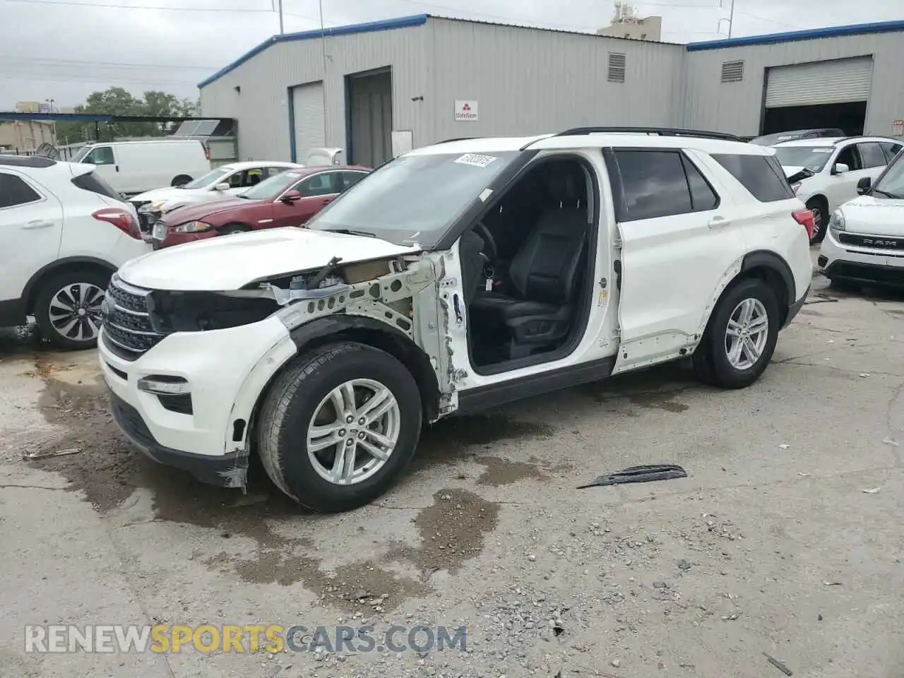 1 Photograph of a damaged car 1FMSK7DH7MGA62886 FORD EXPLORER 2021