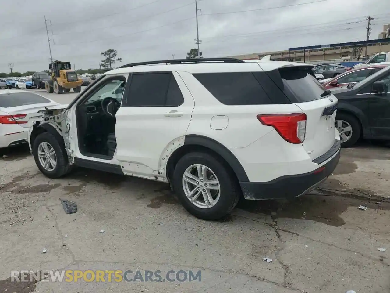2 Photograph of a damaged car 1FMSK7DH7MGA62886 FORD EXPLORER 2021