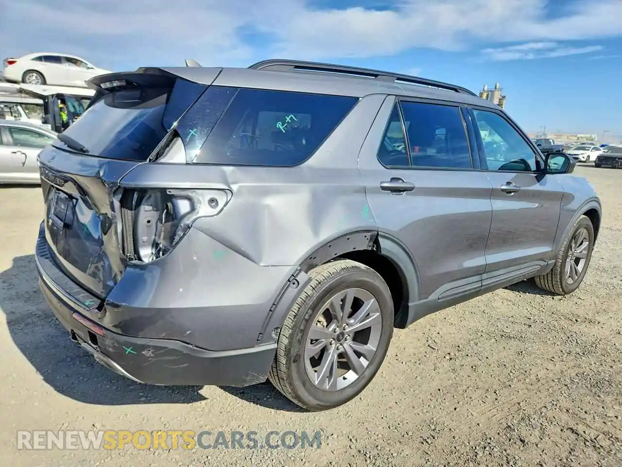 3 Photograph of a damaged car 1FMSK7DH7MGB71011 FORD EXPLORER 2021