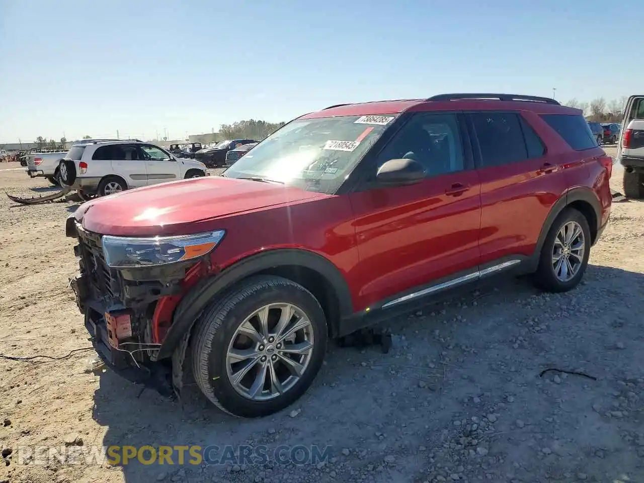 1 Photograph of a damaged car 1FMSK7DH7MGC04606 FORD EXPLORER 2021