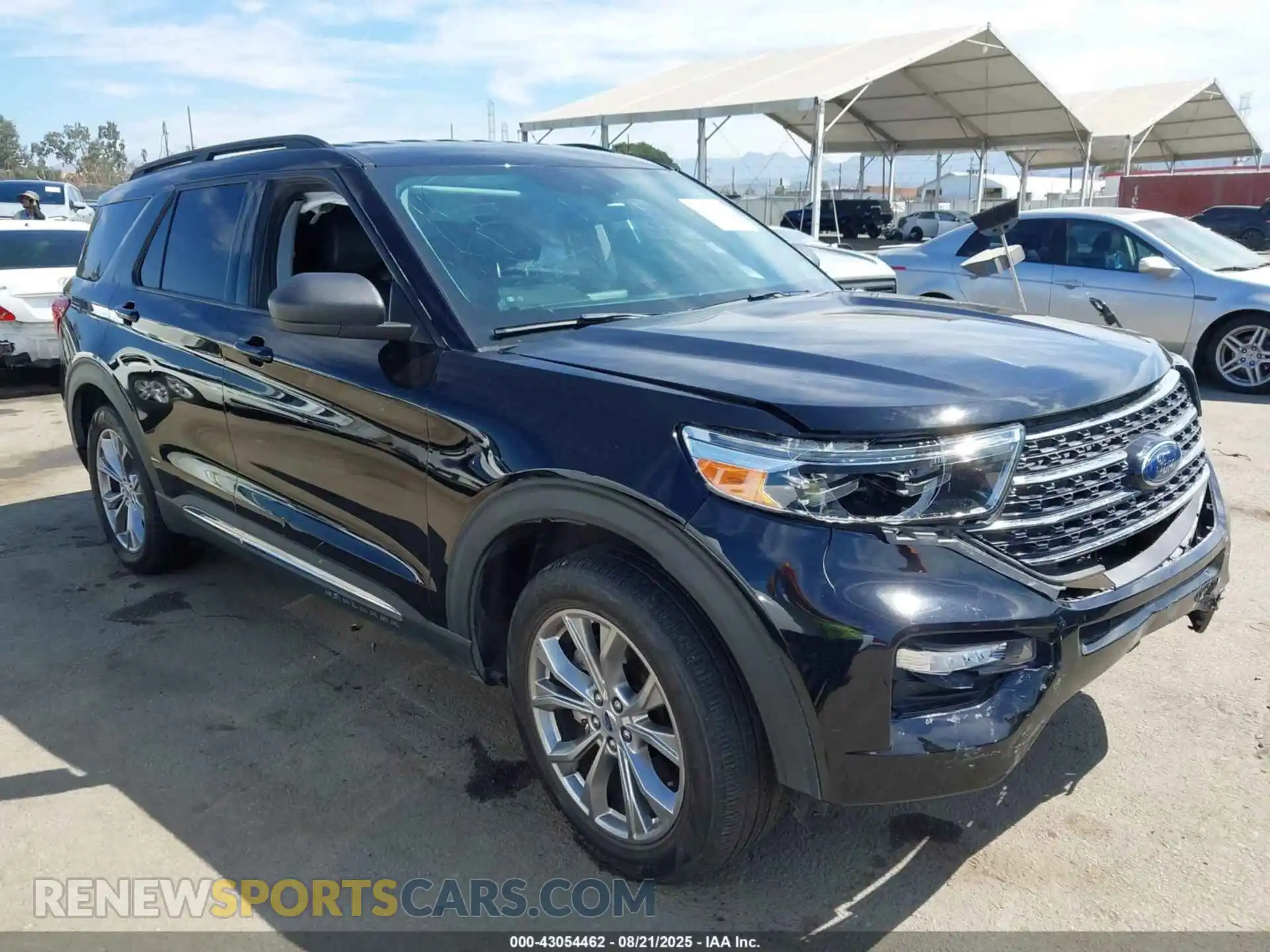 1 Photograph of a damaged car 1FMSK7DH7MGC06212 FORD EXPLORER 2021