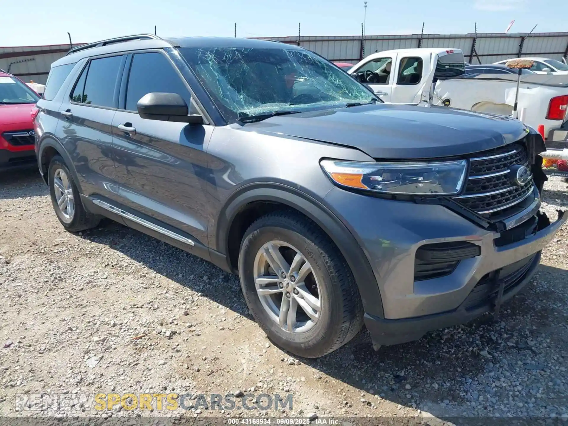 1 Photograph of a damaged car 1FMSK7DH7MGC39680 FORD EXPLORER 2021