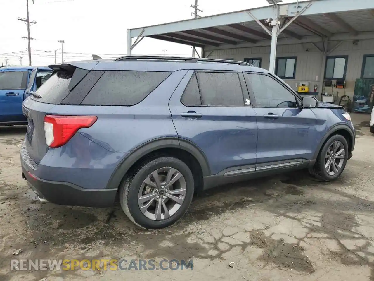 3 Photograph of a damaged car 1FMSK7DH7MGC40165 FORD EXPLORER 2021