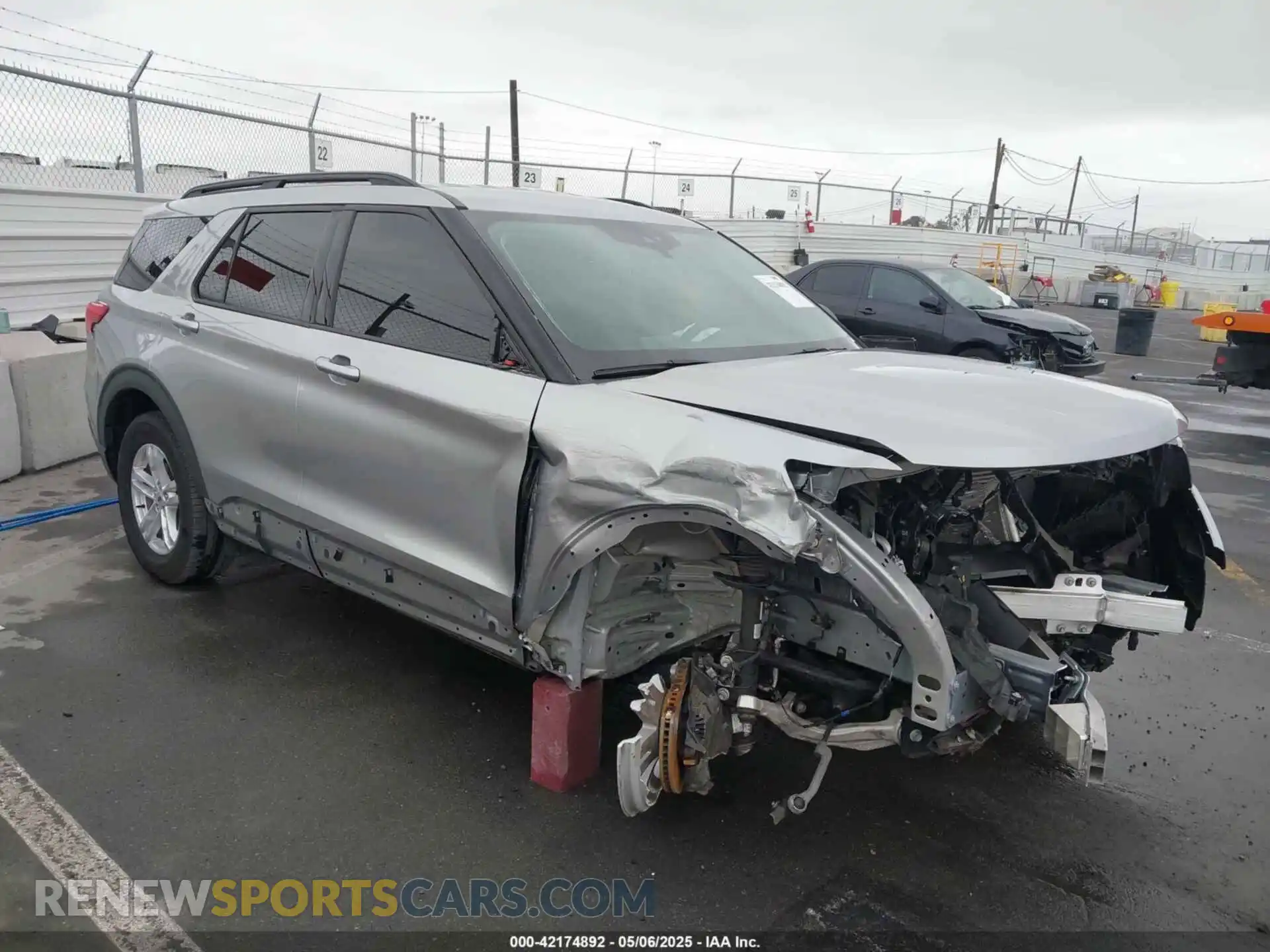 1 Photograph of a damaged car 1FMSK7DH8MGB71065 FORD EXPLORER 2021