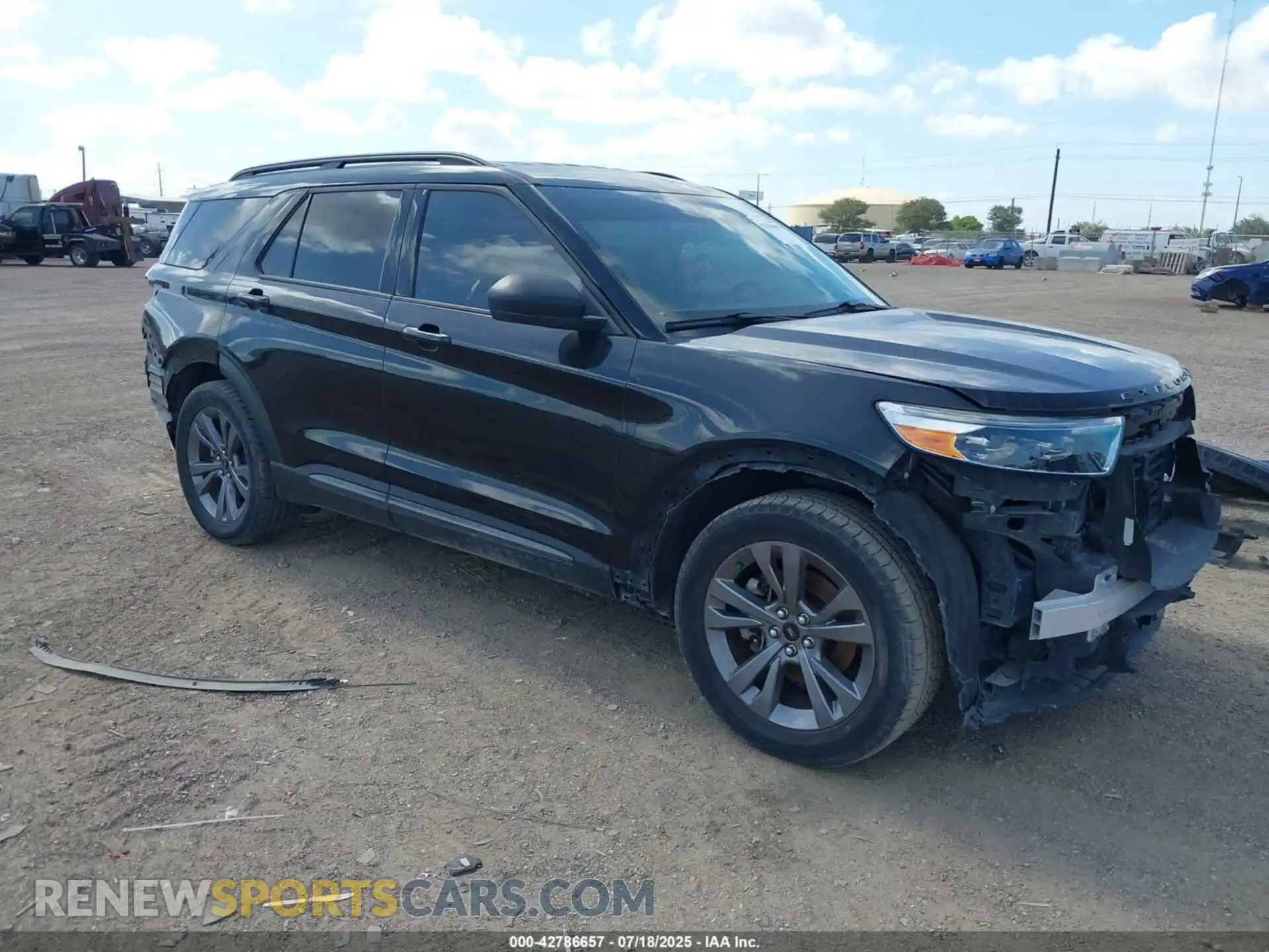 1 Photograph of a damaged car 1FMSK7DH8MGC49943 FORD EXPLORER 2021