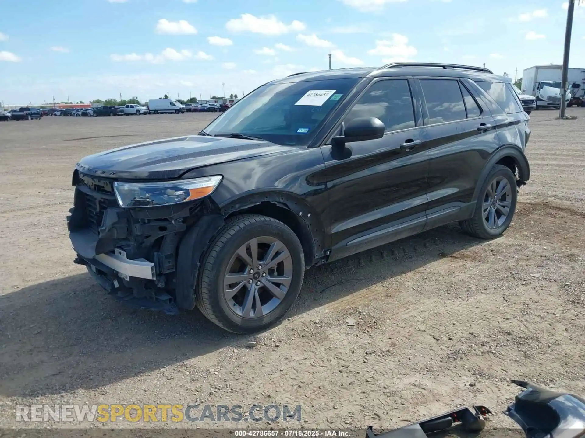 2 Photograph of a damaged car 1FMSK7DH8MGC49943 FORD EXPLORER 2021