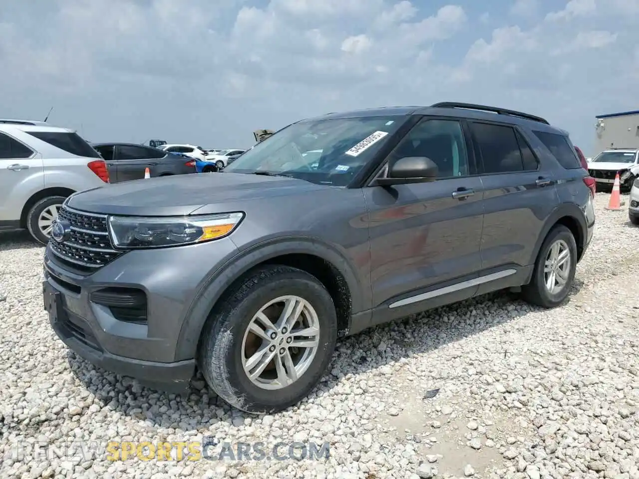 1 Photograph of a damaged car 1FMSK7DH9MGA51484 FORD EXPLORER 2021