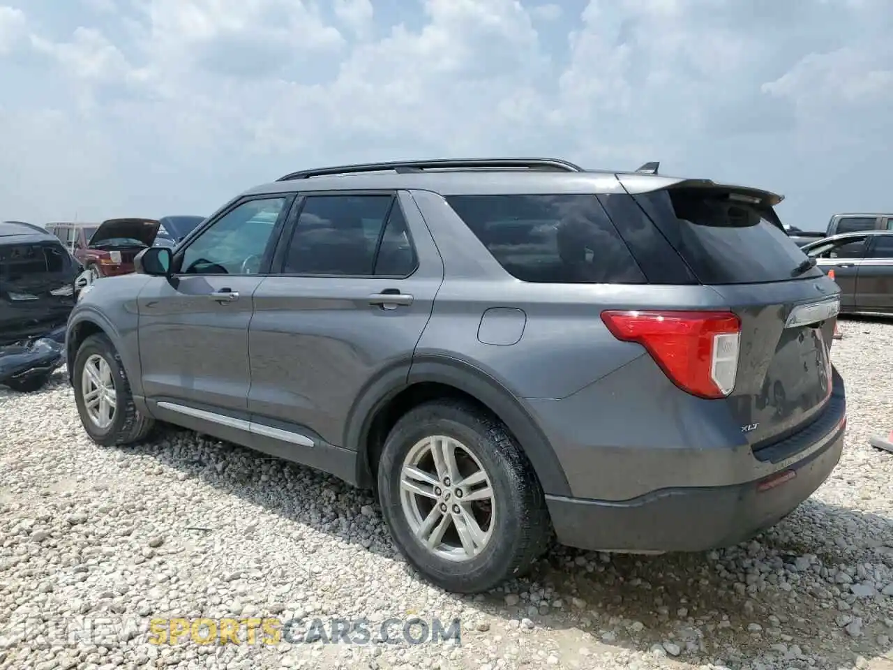 2 Photograph of a damaged car 1FMSK7DH9MGA51484 FORD EXPLORER 2021