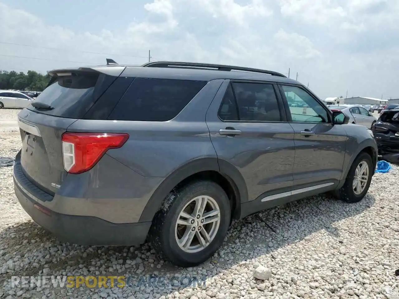 3 Photograph of a damaged car 1FMSK7DH9MGA51484 FORD EXPLORER 2021
