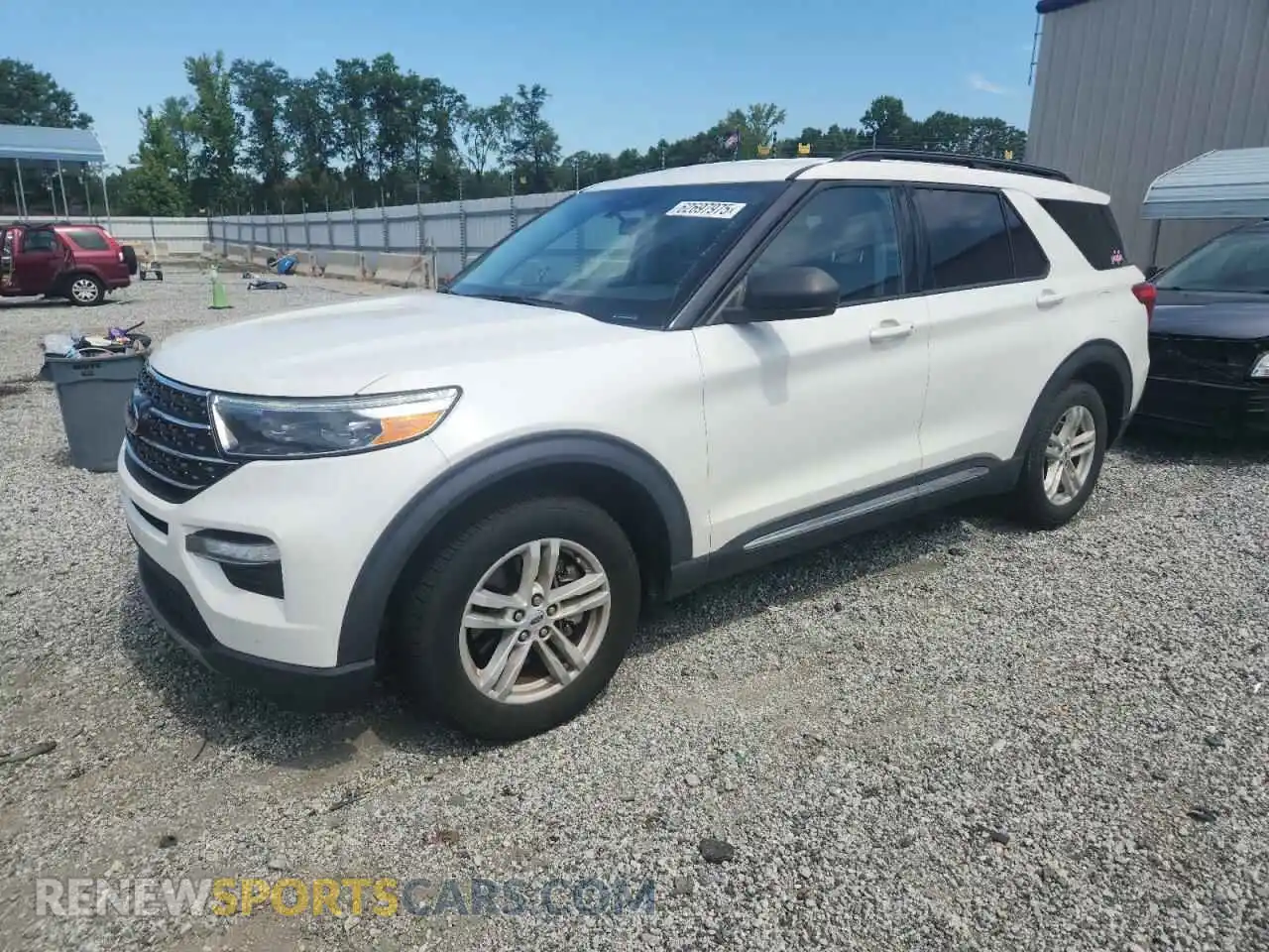 1 Photograph of a damaged car 1FMSK7DH9MGA67801 FORD EXPLORER 2021