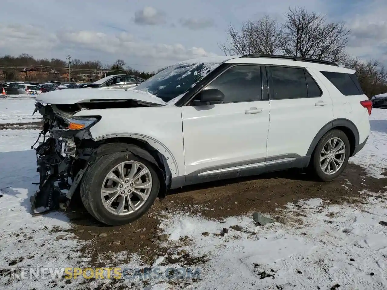 1 Photograph of a damaged car 1FMSK7DH9MGA68432 FORD EXPLORER 2021
