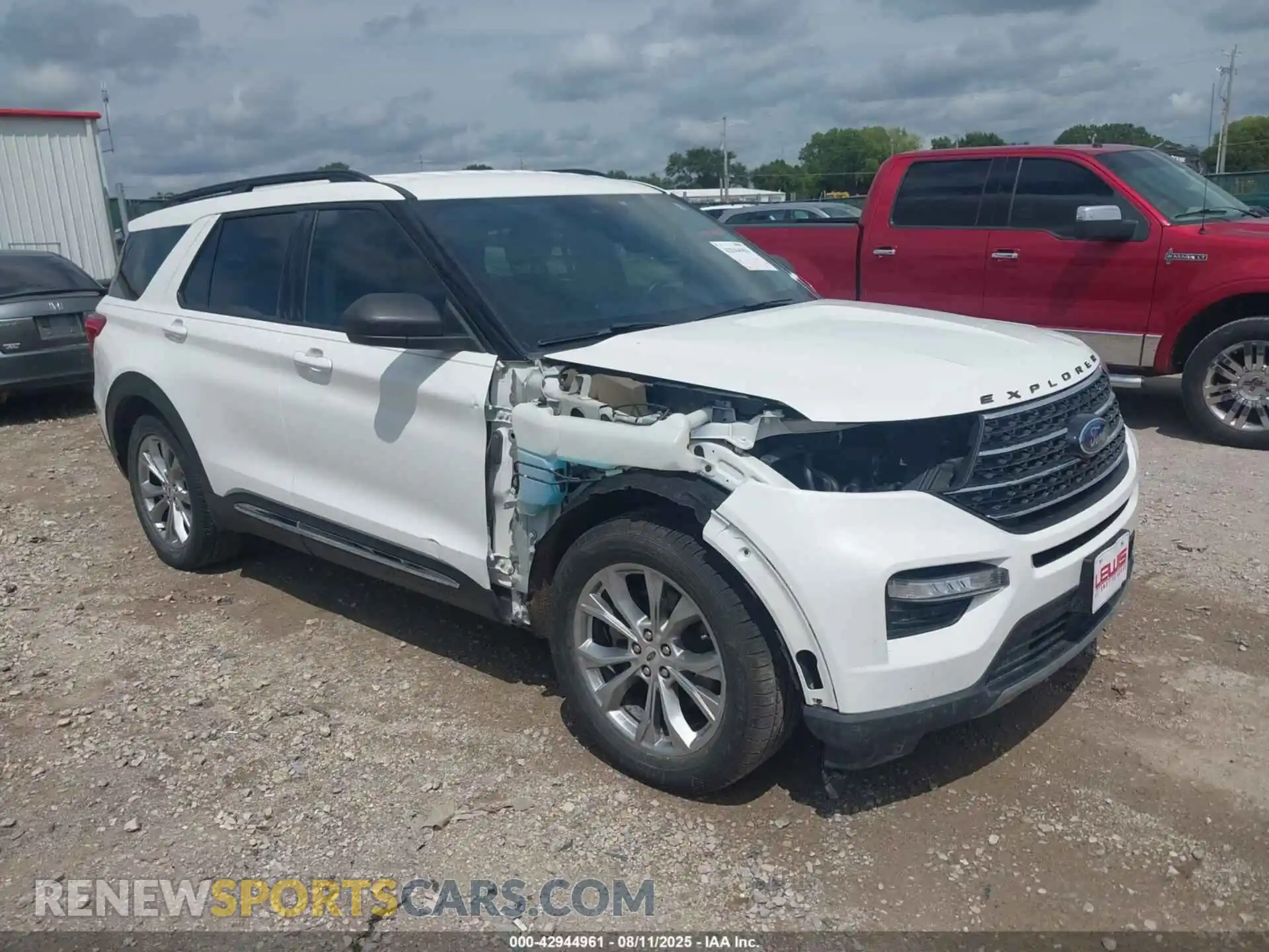 1 Photograph of a damaged car 1FMSK7DH9MGA71136 FORD EXPLORER 2021