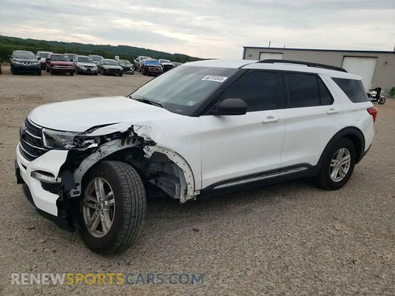 1 Photograph of a damaged car 1FMSK7DH9MGB00506 FORD EXPLORER 2021