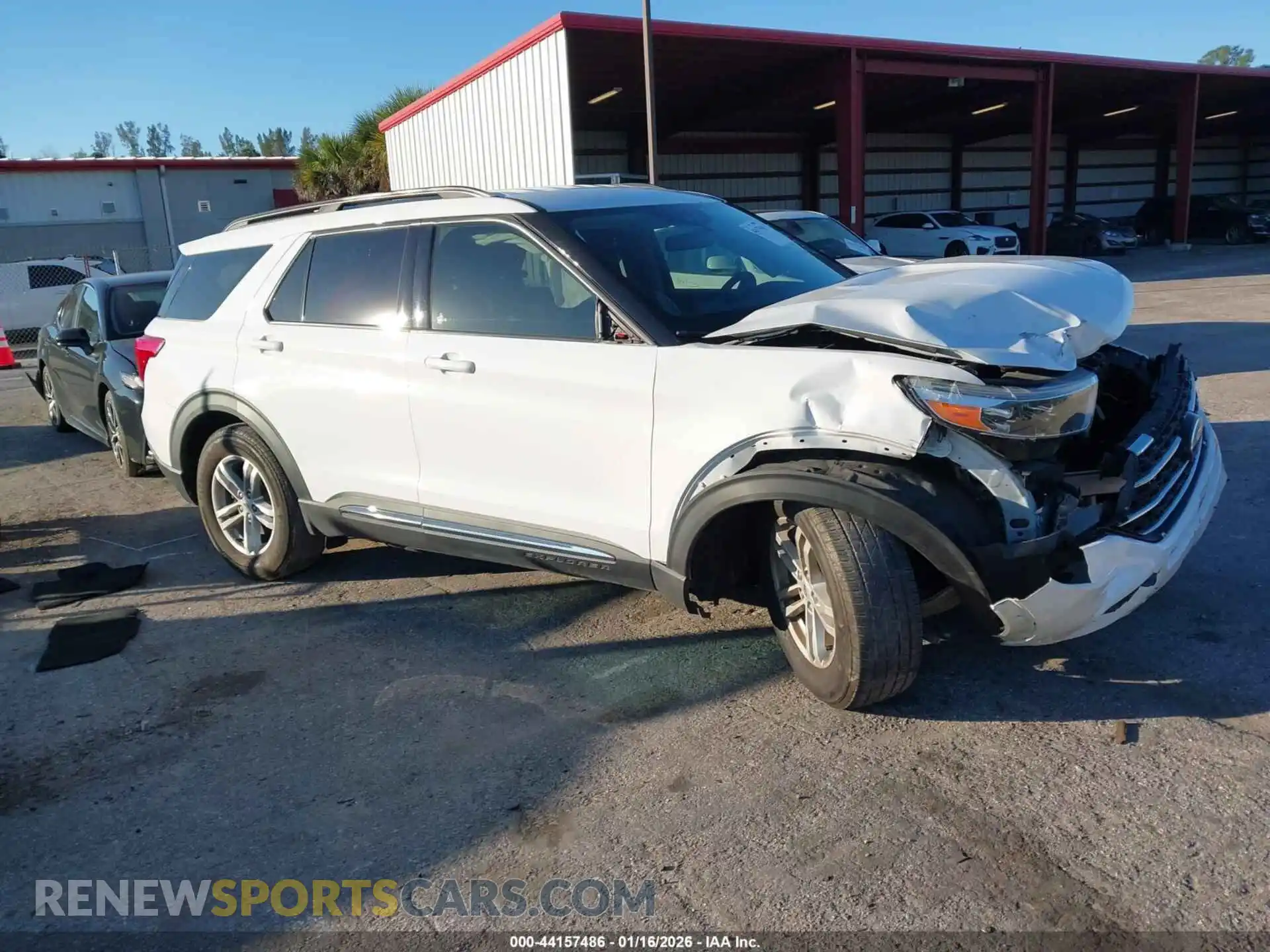 1 Photograph of a damaged car 1FMSK7DH9MGB12364 FORD EXPLORER 2021