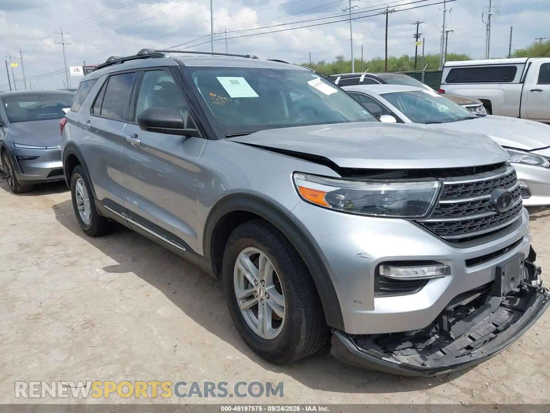 1 Photograph of a damaged car 1FMSK7DH9MGB15779 FORD EXPLORER 2021