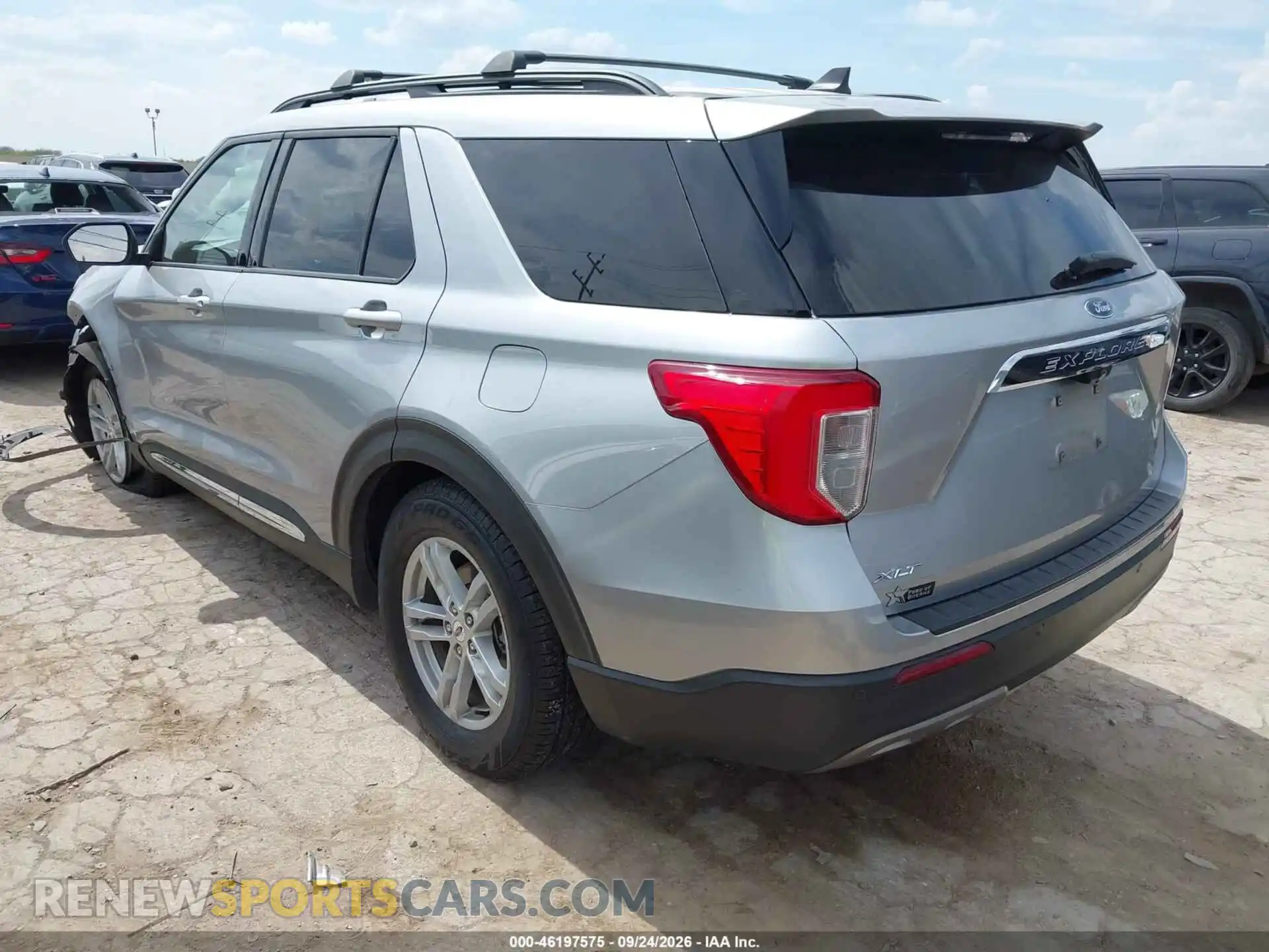 3 Photograph of a damaged car 1FMSK7DH9MGB15779 FORD EXPLORER 2021