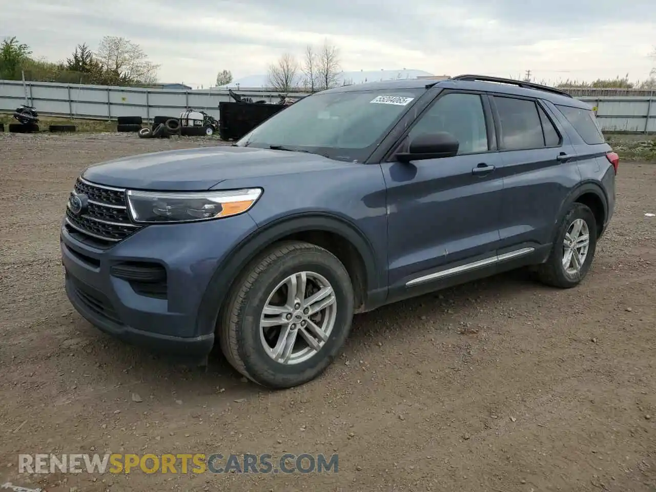 1 Photograph of a damaged car 1FMSK7DH9MGB30248 FORD EXPLORER 2021