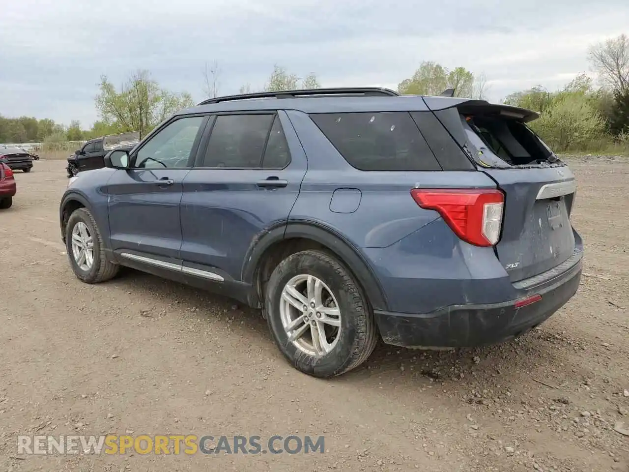 2 Photograph of a damaged car 1FMSK7DH9MGB30248 FORD EXPLORER 2021