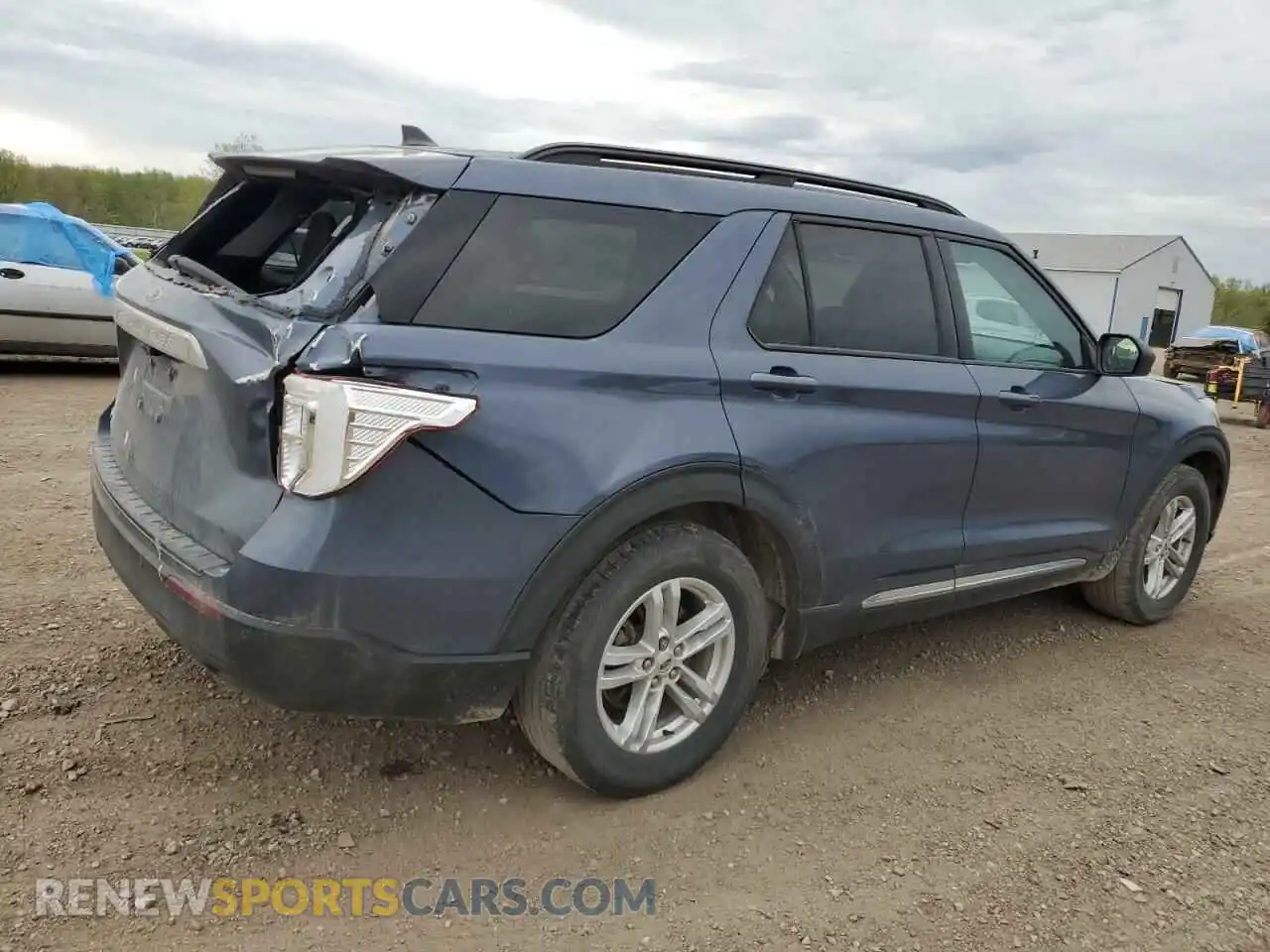 3 Photograph of a damaged car 1FMSK7DH9MGB30248 FORD EXPLORER 2021