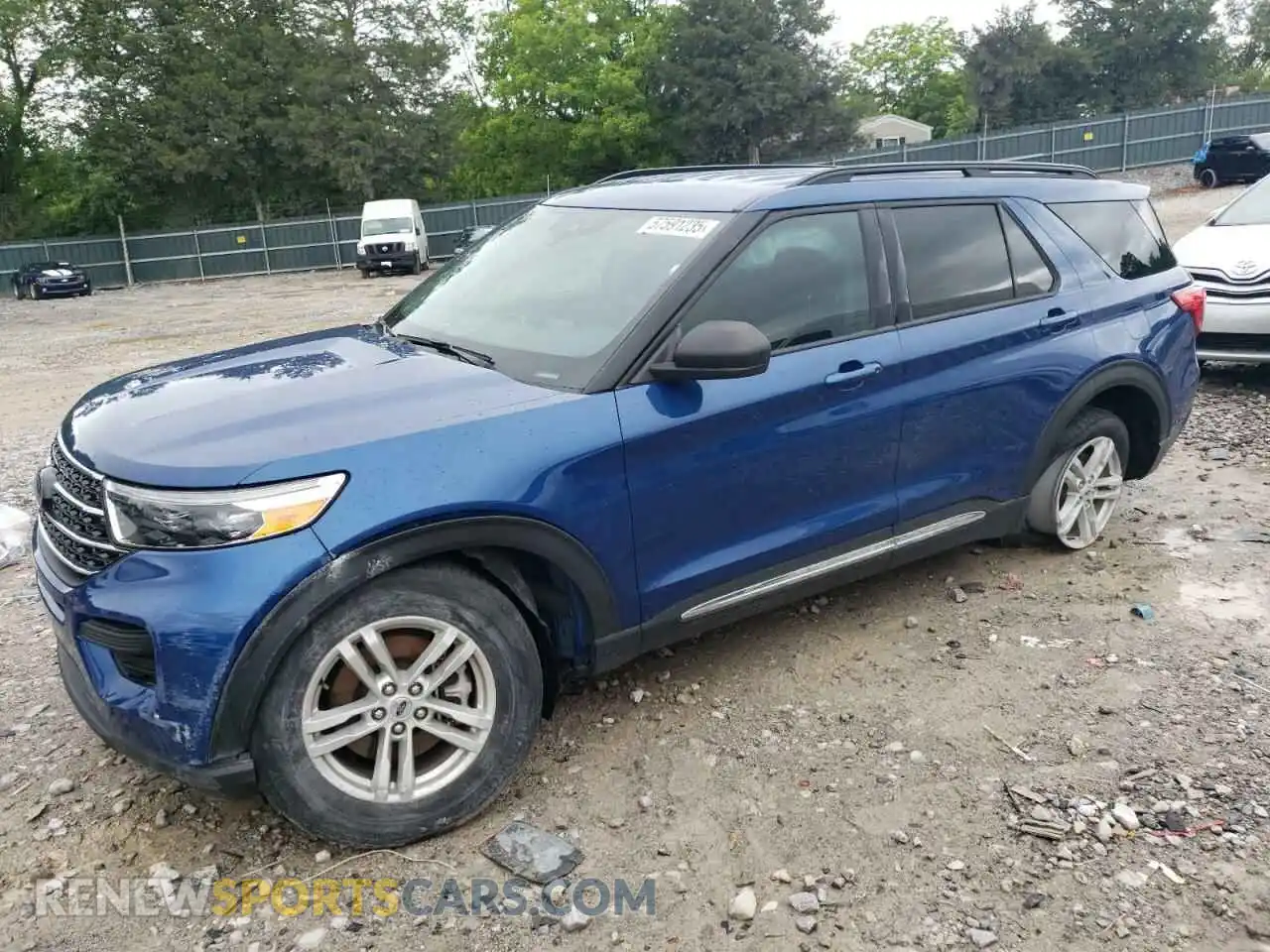 1 Photograph of a damaged car 1FMSK7DH9MGB32999 FORD EXPLORER 2021