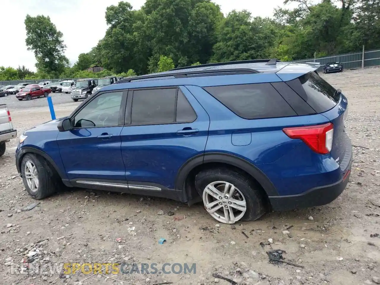 2 Photograph of a damaged car 1FMSK7DH9MGB32999 FORD EXPLORER 2021