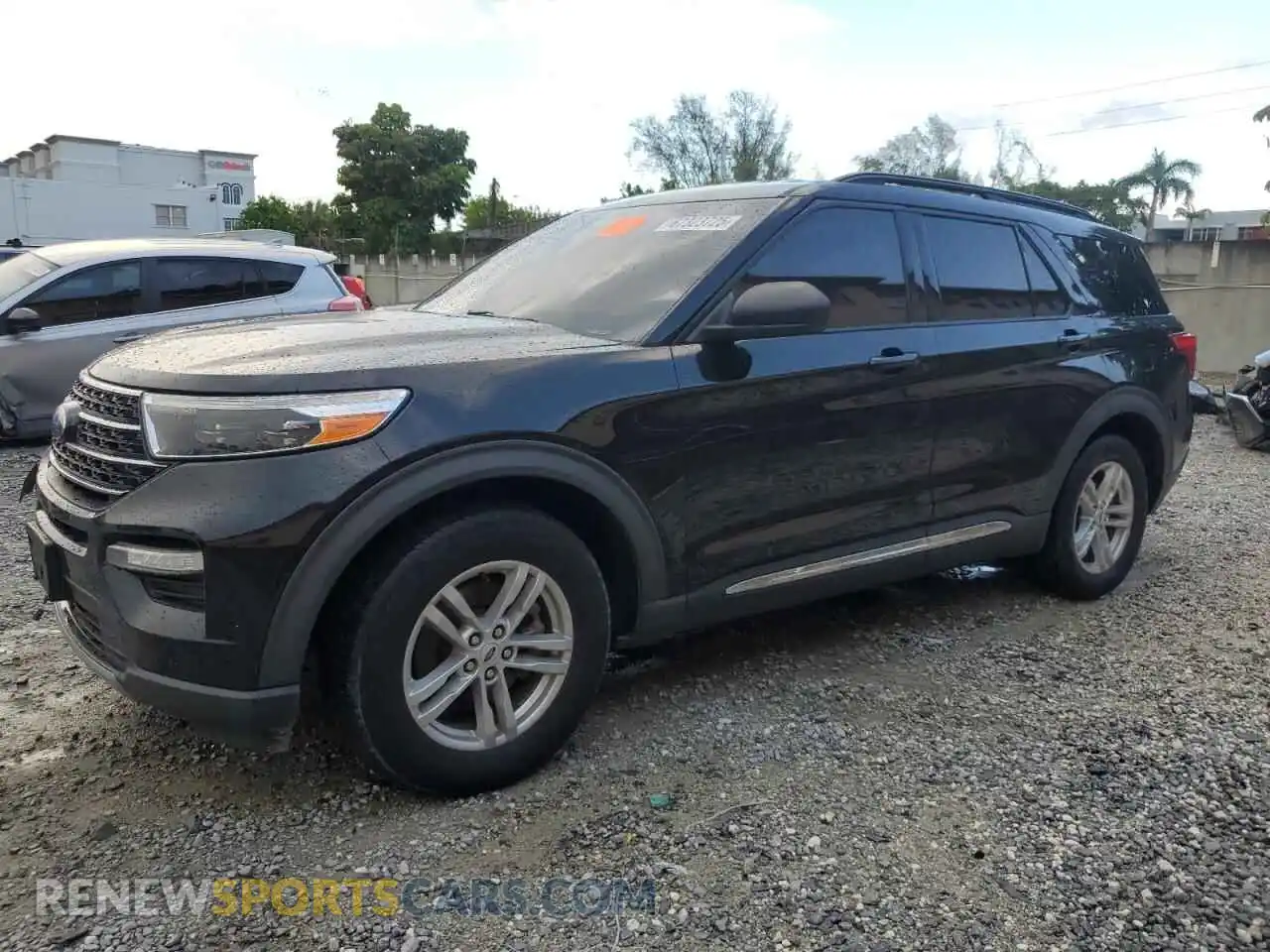 1 Photograph of a damaged car 1FMSK7DH9MGB57689 FORD EXPLORER 2021