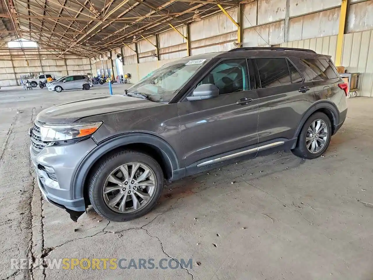 1 Photograph of a damaged car 1FMSK7DHXMGA31535 FORD EXPLORER 2021