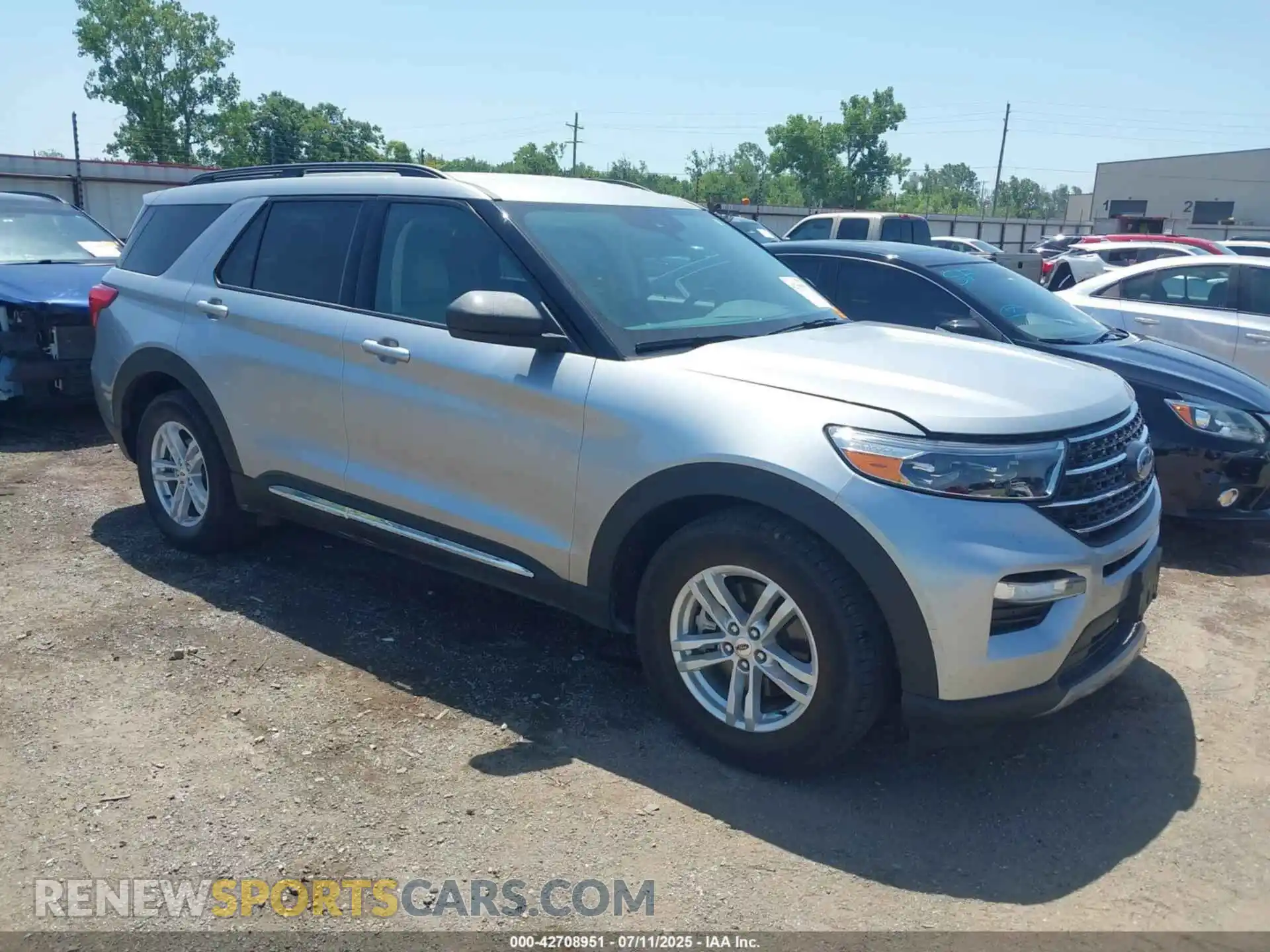 1 Photograph of a damaged car 1FMSK7DHXMGA49985 FORD EXPLORER 2021