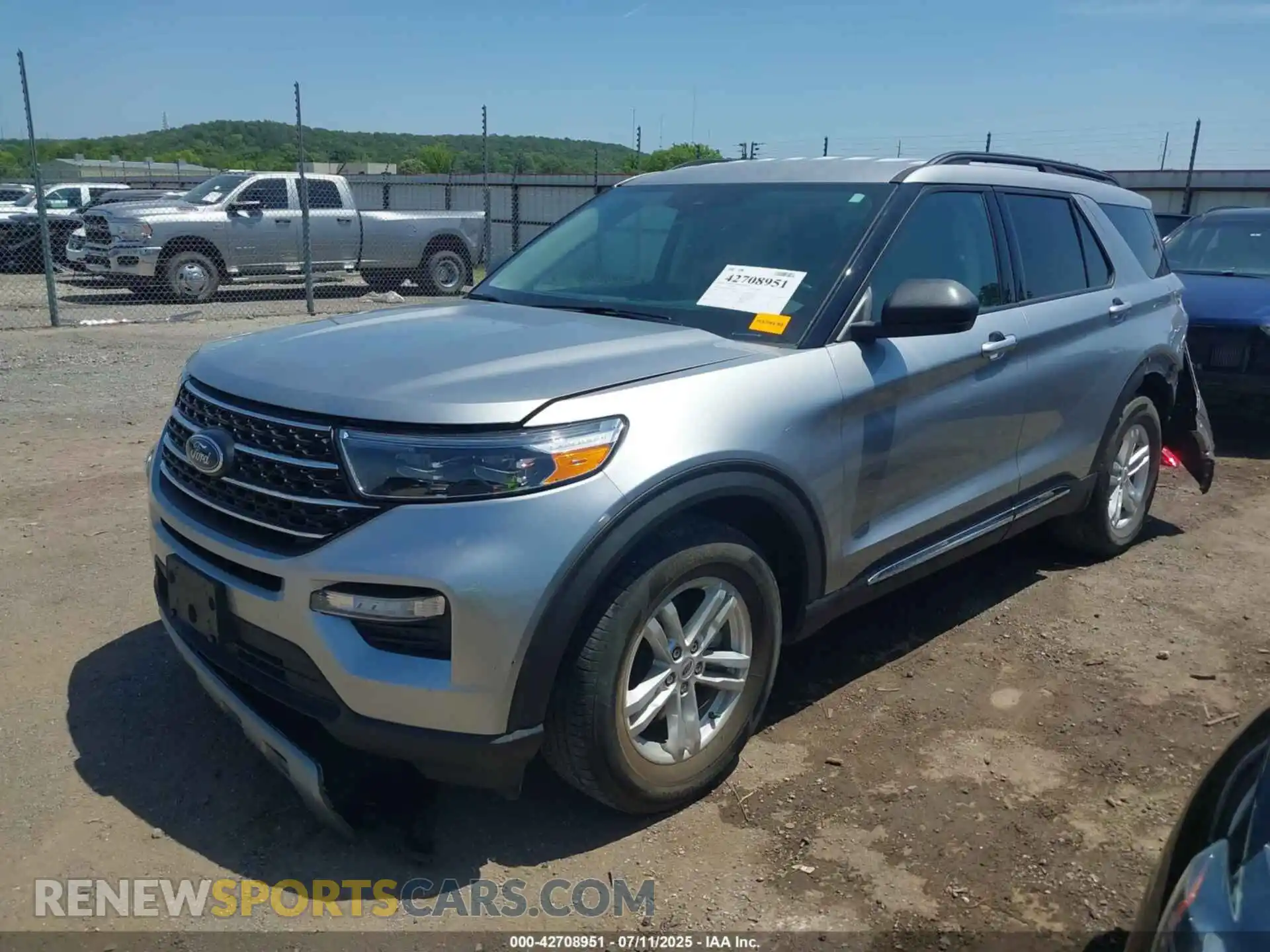 2 Photograph of a damaged car 1FMSK7DHXMGA49985 FORD EXPLORER 2021