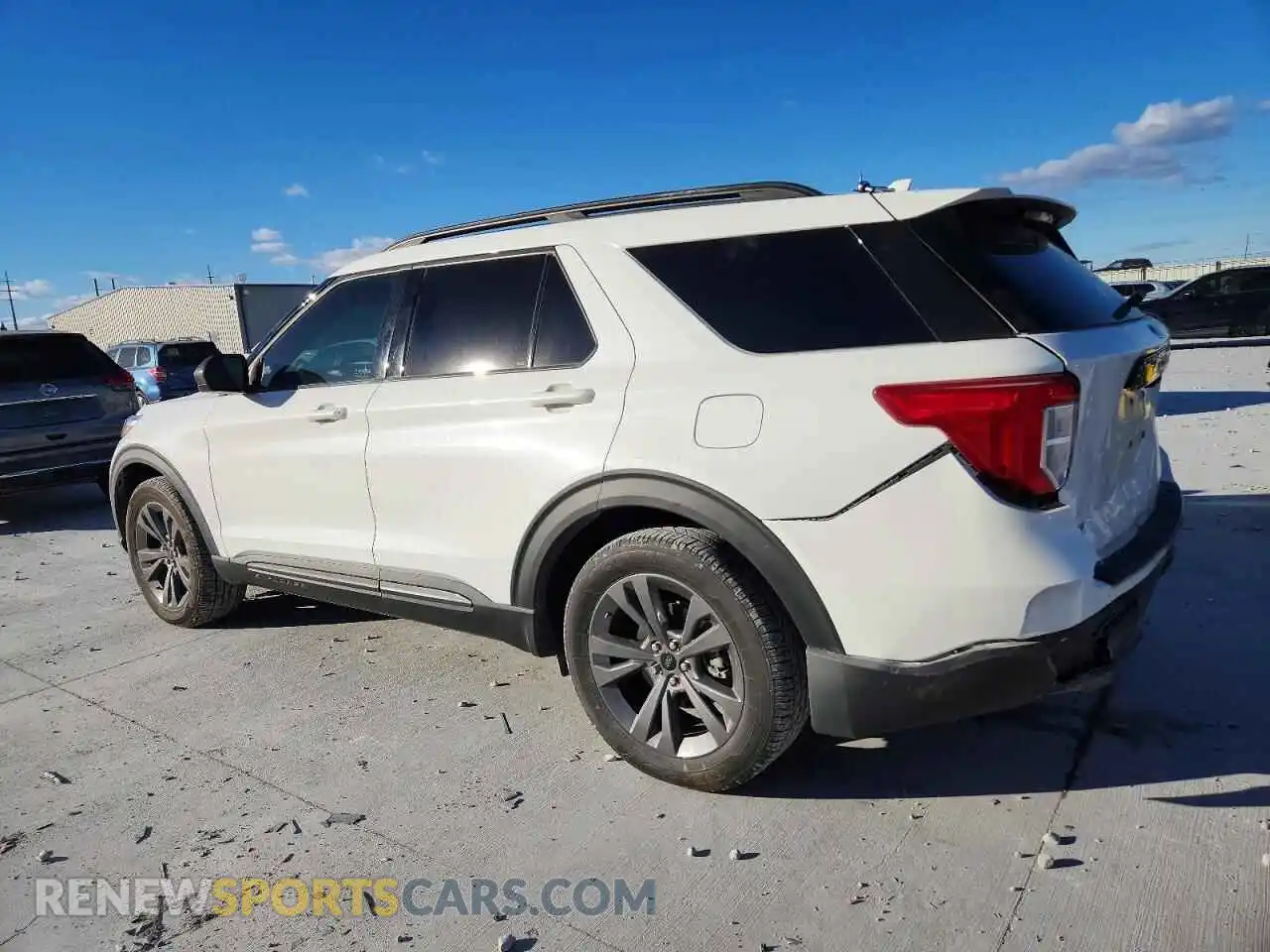 2 Photograph of a damaged car 1FMSK7DHXMGA70576 FORD EXPLORER 2021