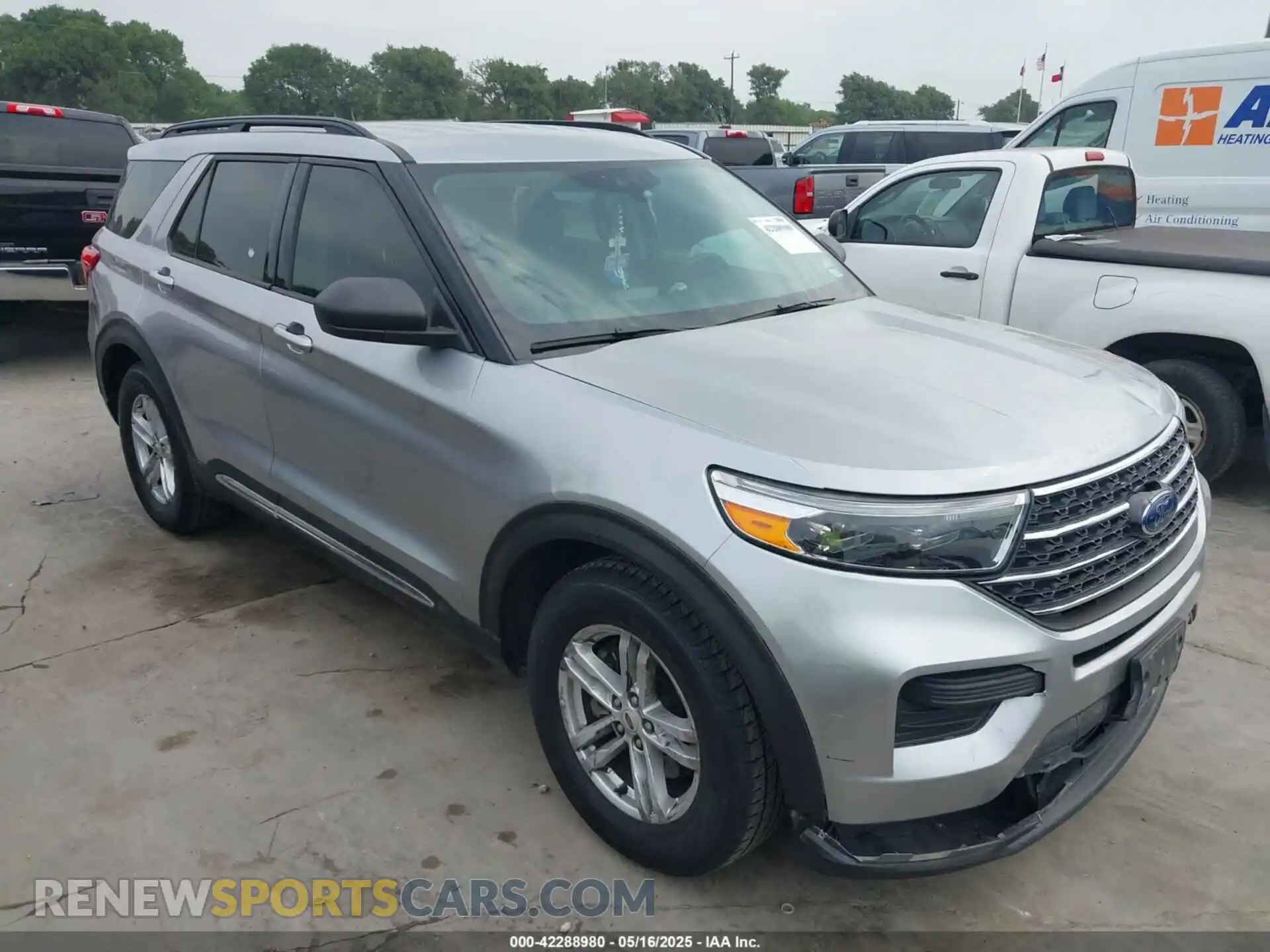 1 Photograph of a damaged car 1FMSK7DHXMGA71324 FORD EXPLORER 2021
