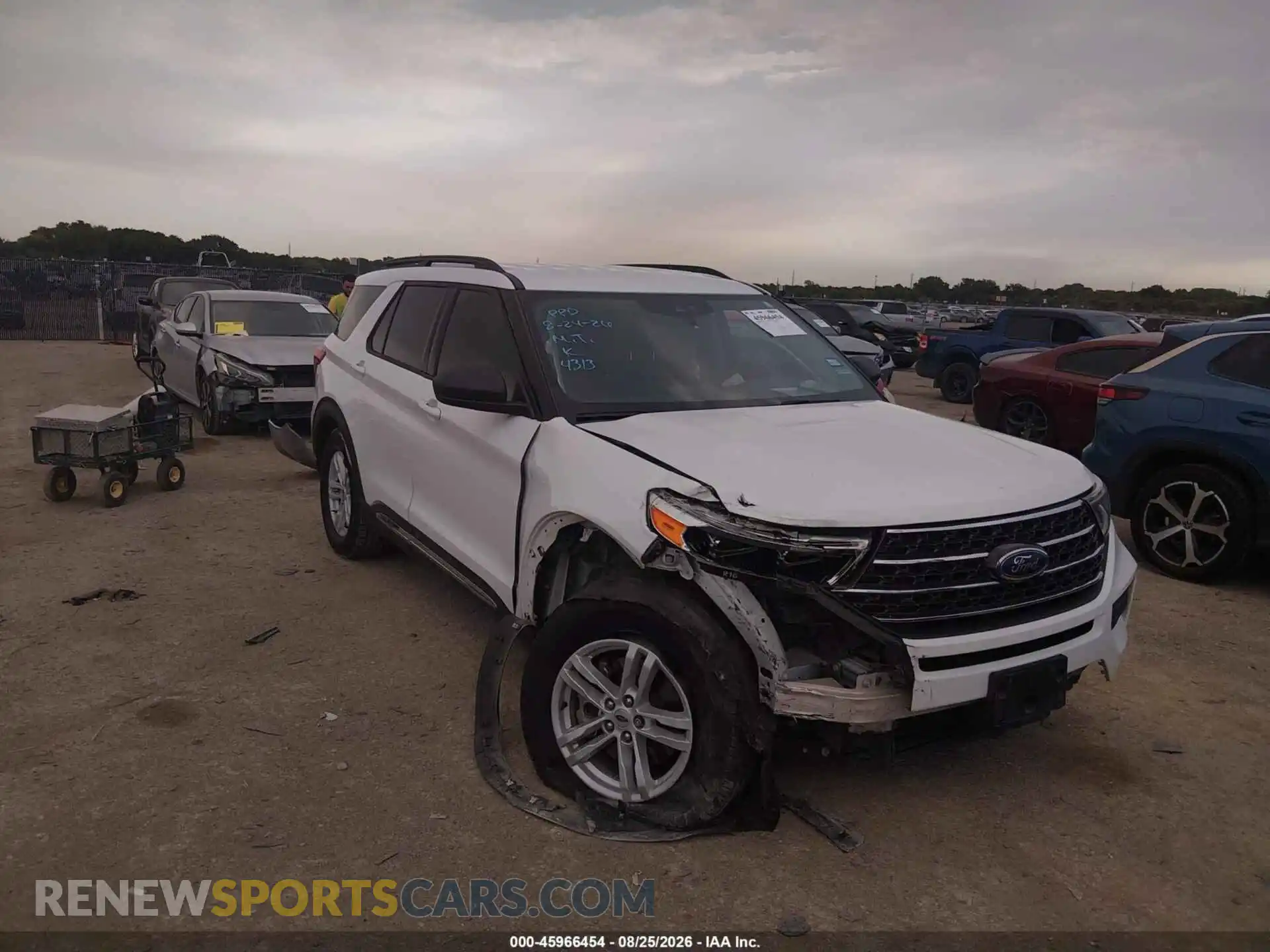 1 Photograph of a damaged car 1FMSK7DHXMGA94313 FORD EXPLORER 2021