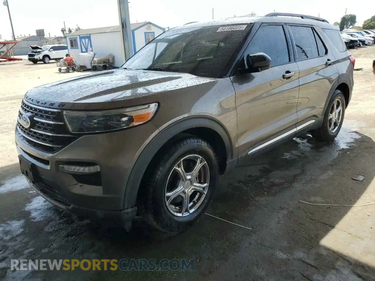 1 Photograph of a damaged car 1FMSK7DHXMGB02359 FORD EXPLORER 2021