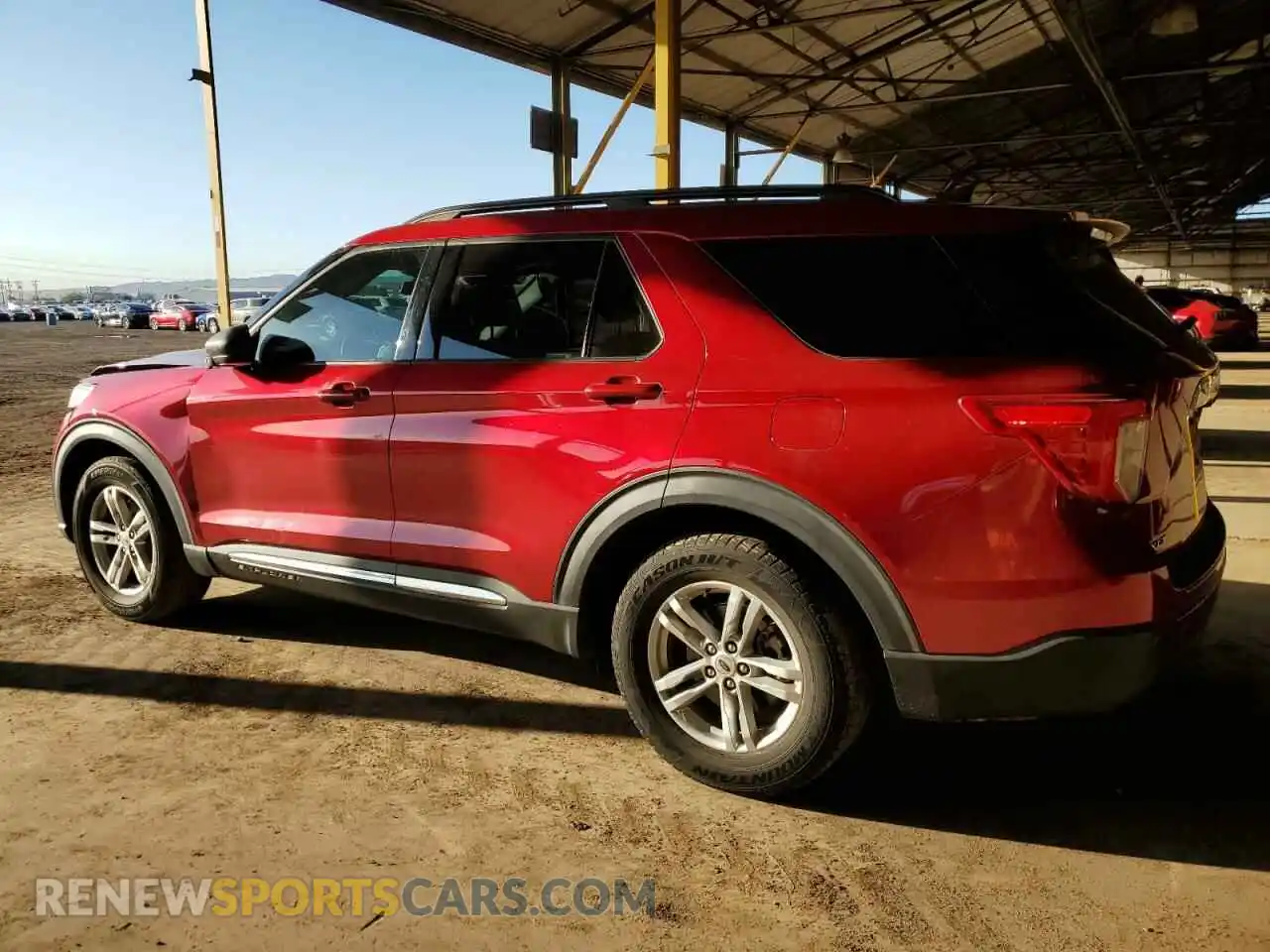 2 Photograph of a damaged car 1FMSK7DHXMGB02555 FORD EXPLORER 2021