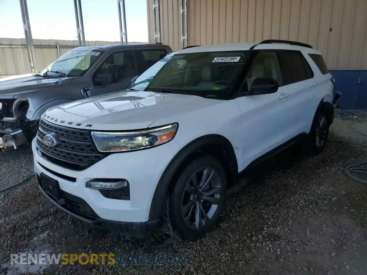 1 Photograph of a damaged car 1FMSK7DHXMGB51237 FORD EXPLORER 2021